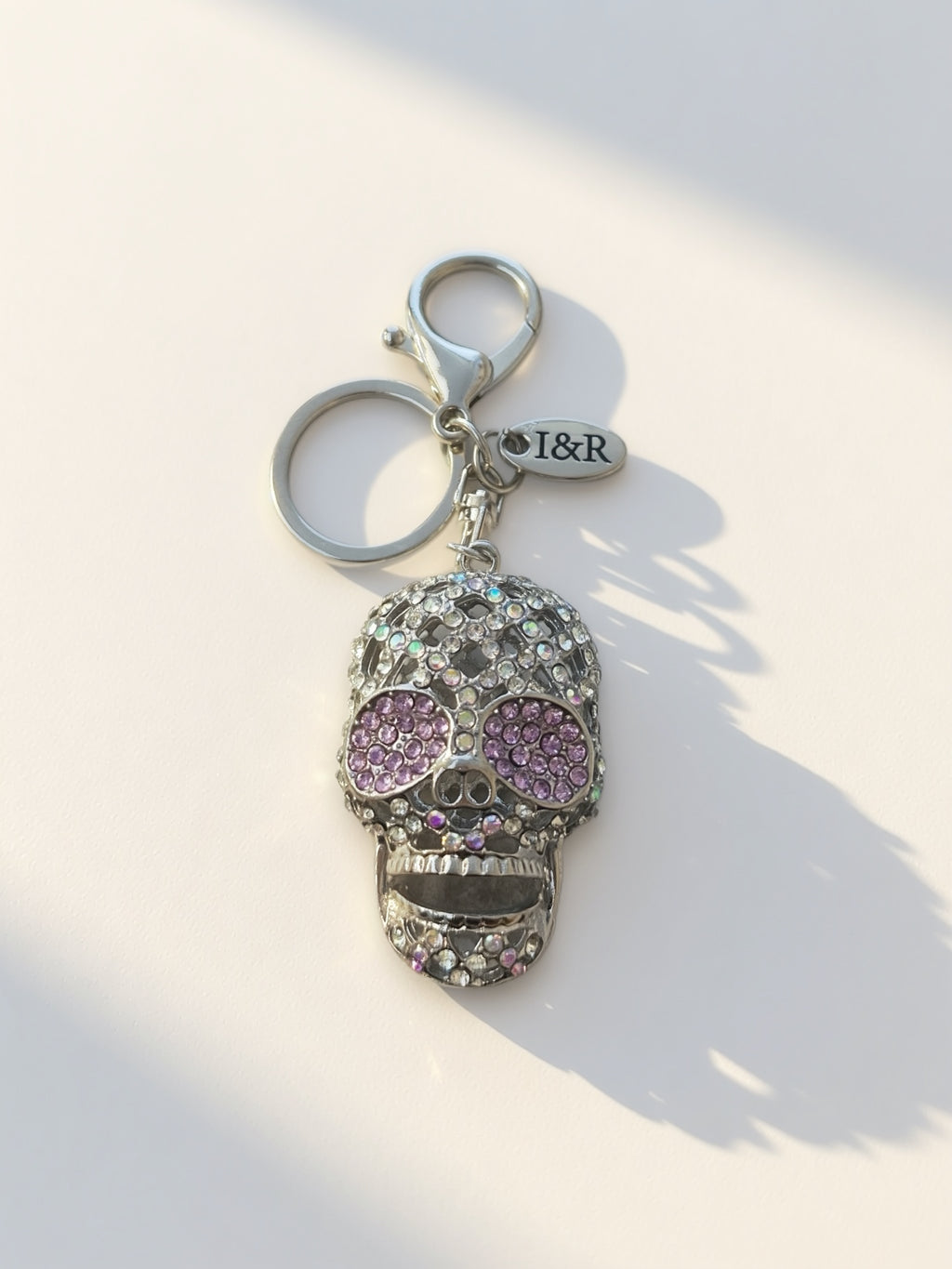 Iris Skull Bling Charm (#C036) By Iris & Rainbow