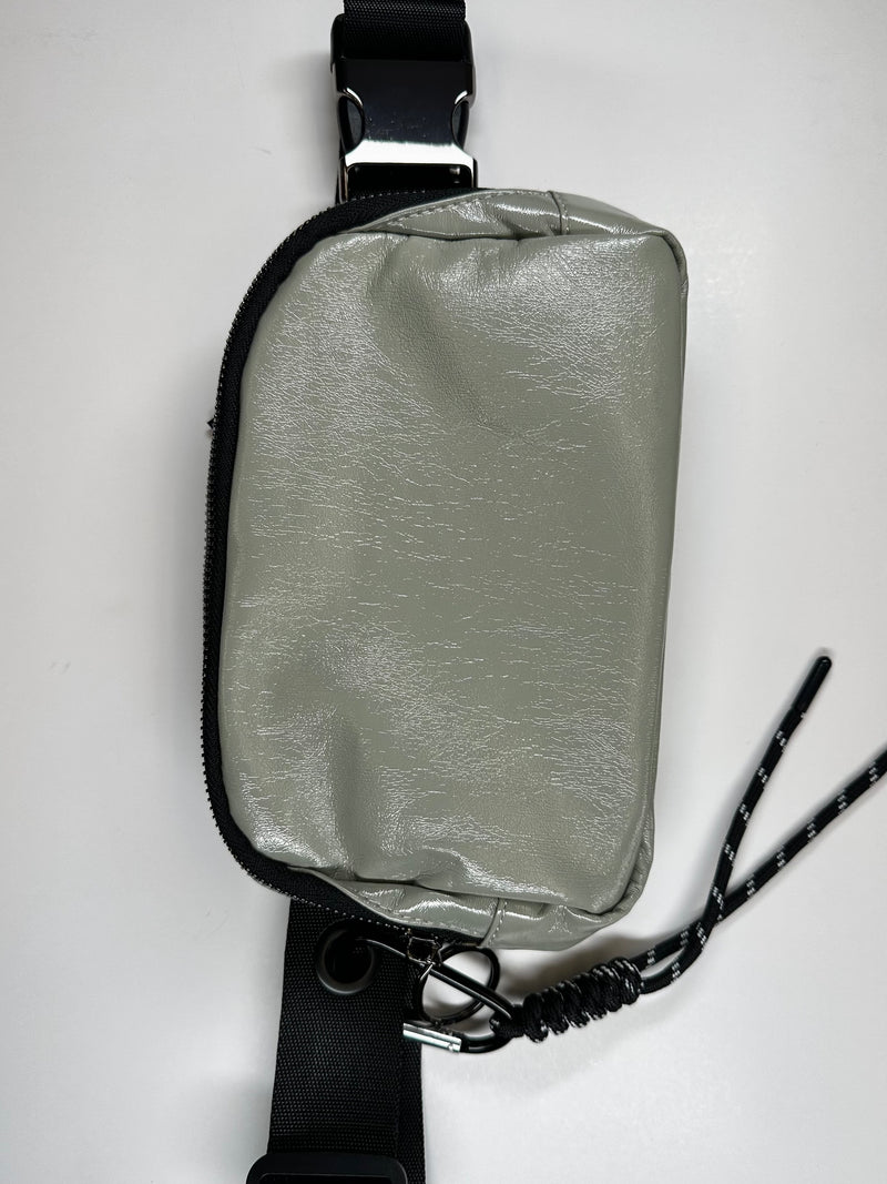 Iris Faux Leather 57" Long Strap Bag