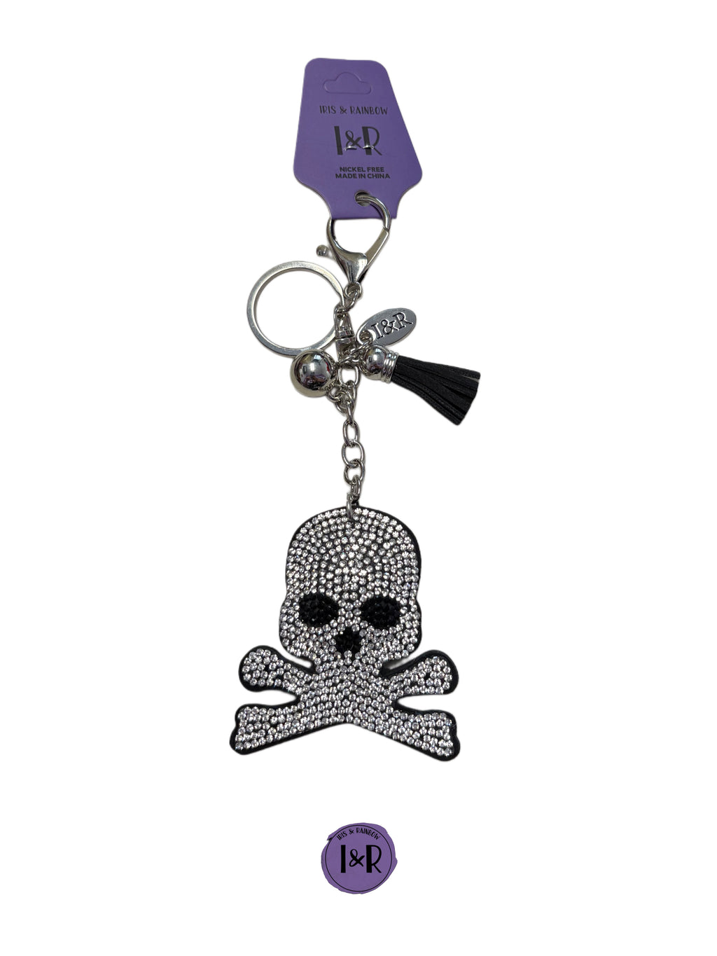 Decorative Iris Keychain Charm - (#C09) By Iris & Rainbow