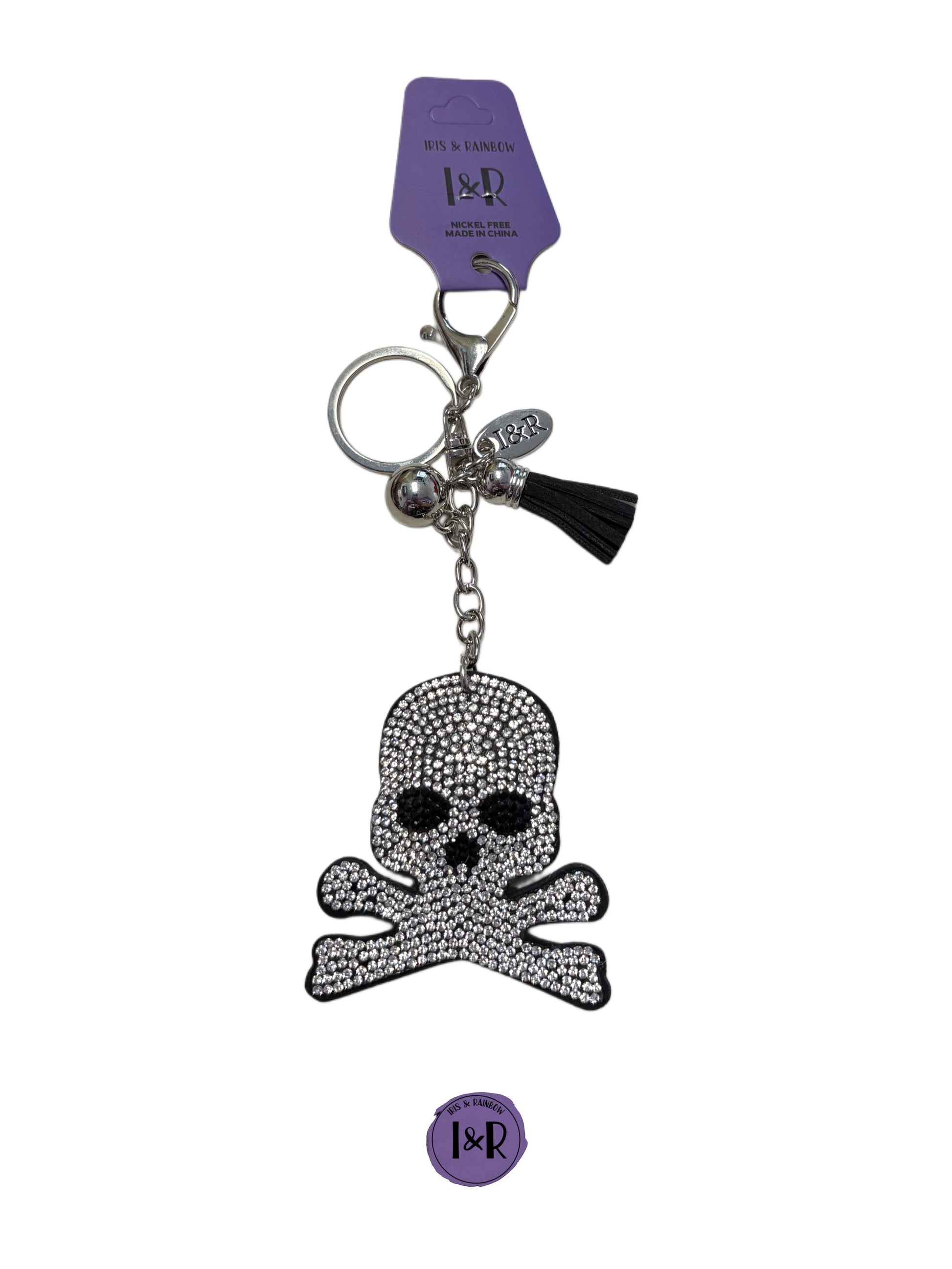 Decorative Iris Keychain Charm - (#C09) By Iris & Rainbow