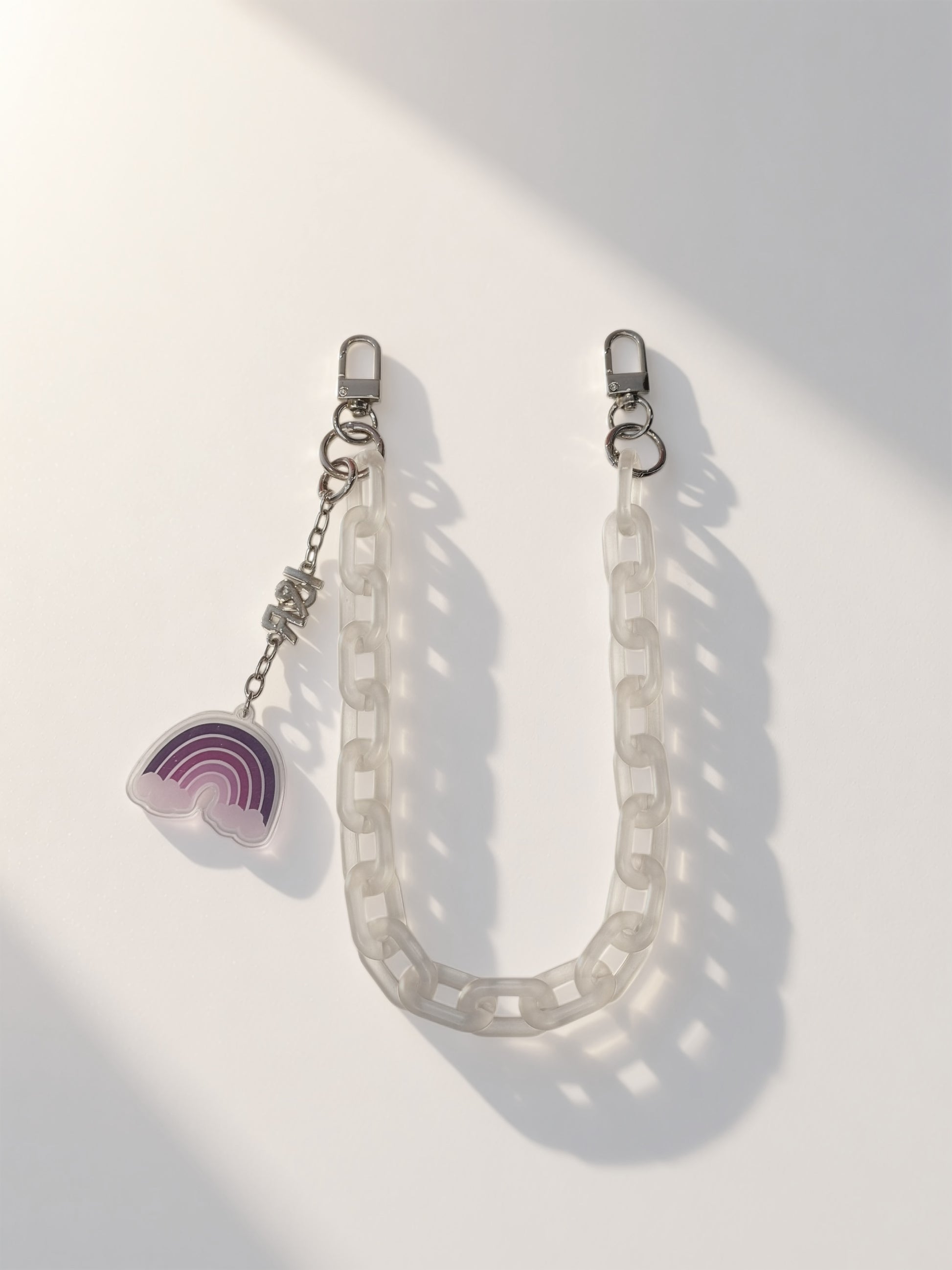 Iris Accessory Acrylic Chain For Bags and Wallets (#A3792) Fashionable Chain Strap - By Iris & Rainbow