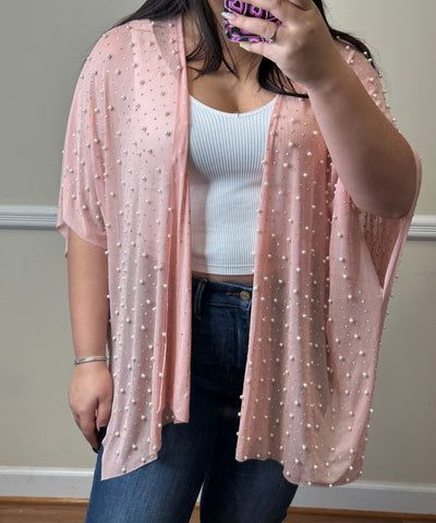 新作グッ – Cardigan Mesh Beaded Pearl P936 Iris Boutique Rainbow & トップス