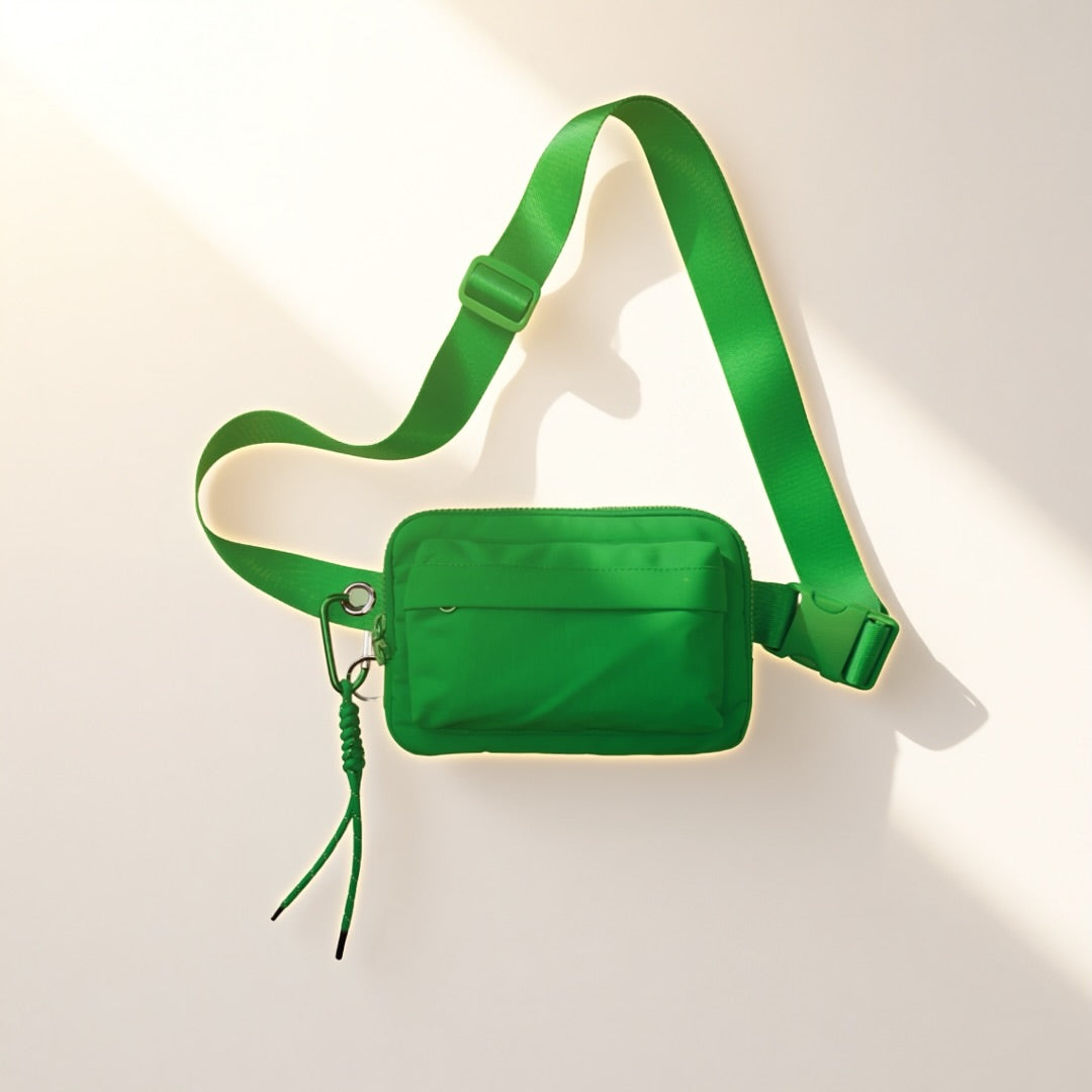 Iris Multi Pockets Crossbody Bag with Keychain (#12123) - By Iris & Rainbow