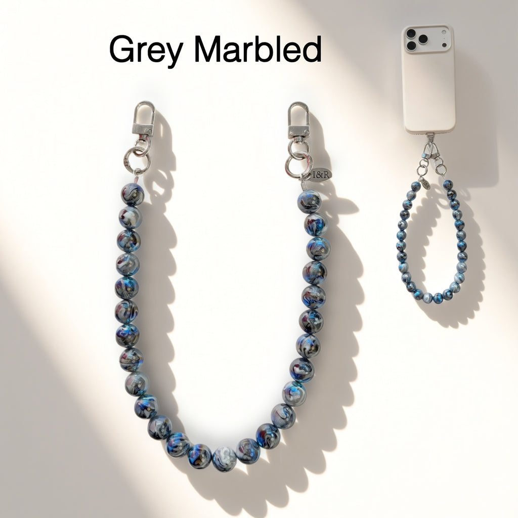 Iris Accessory Beaded Chain (#A3791) For Bags, Phones and Wallets By Iris & Rainbow