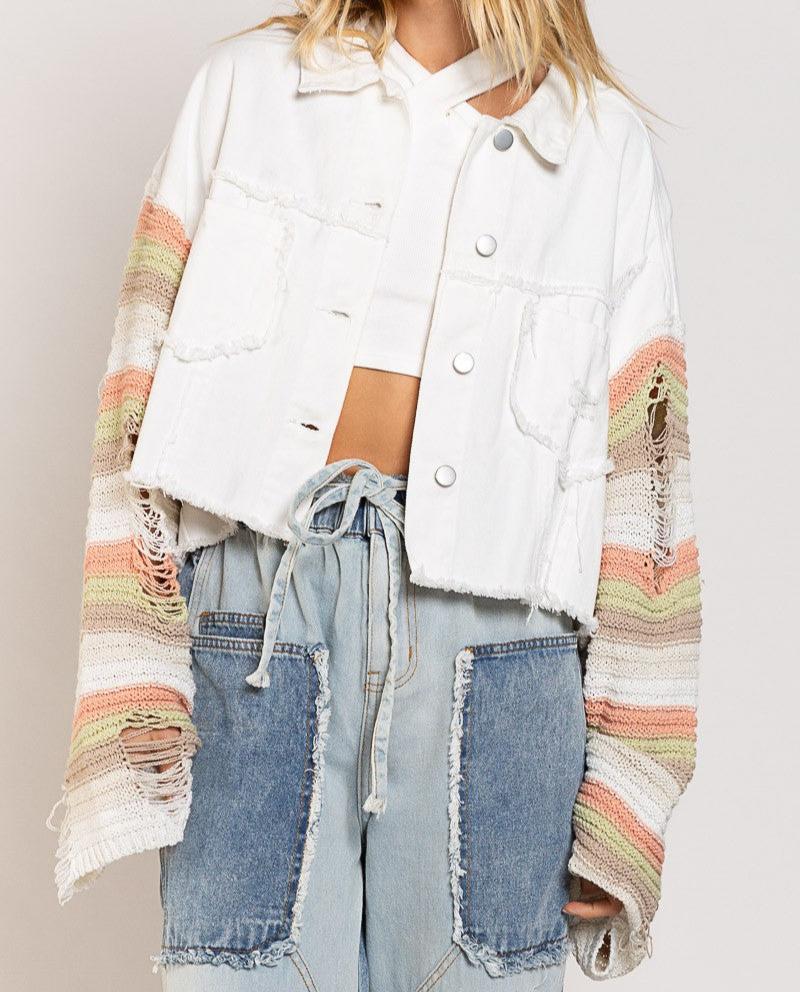 Baby Pull Me Closer Denim Jacket