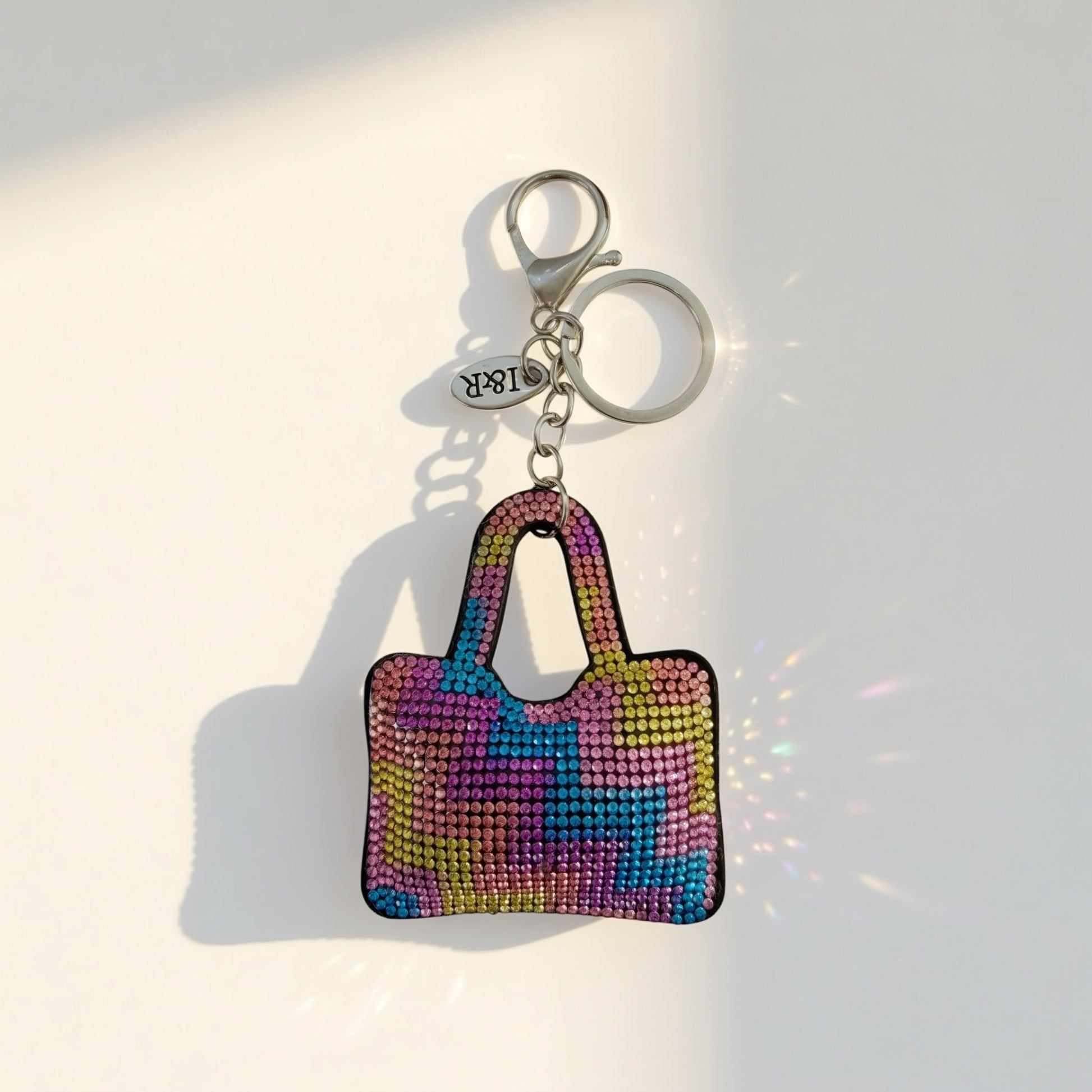 Decorative Iris Keychain Charm - (#C09) By Iris & Rainbow