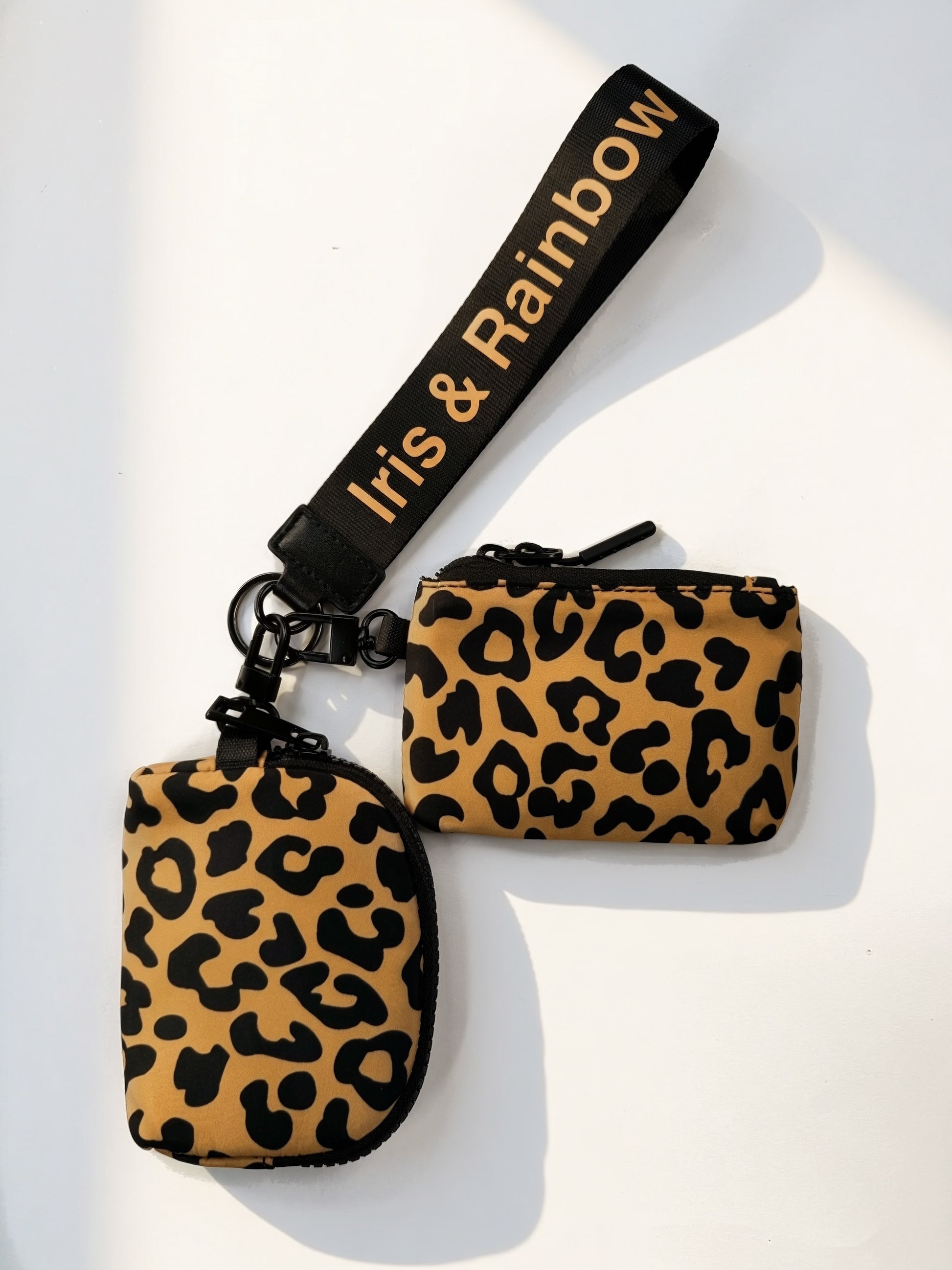 The Iris Pouch Wristlet (#8049-2) Trendy Minimalist Purse - By Iris & Rainbow