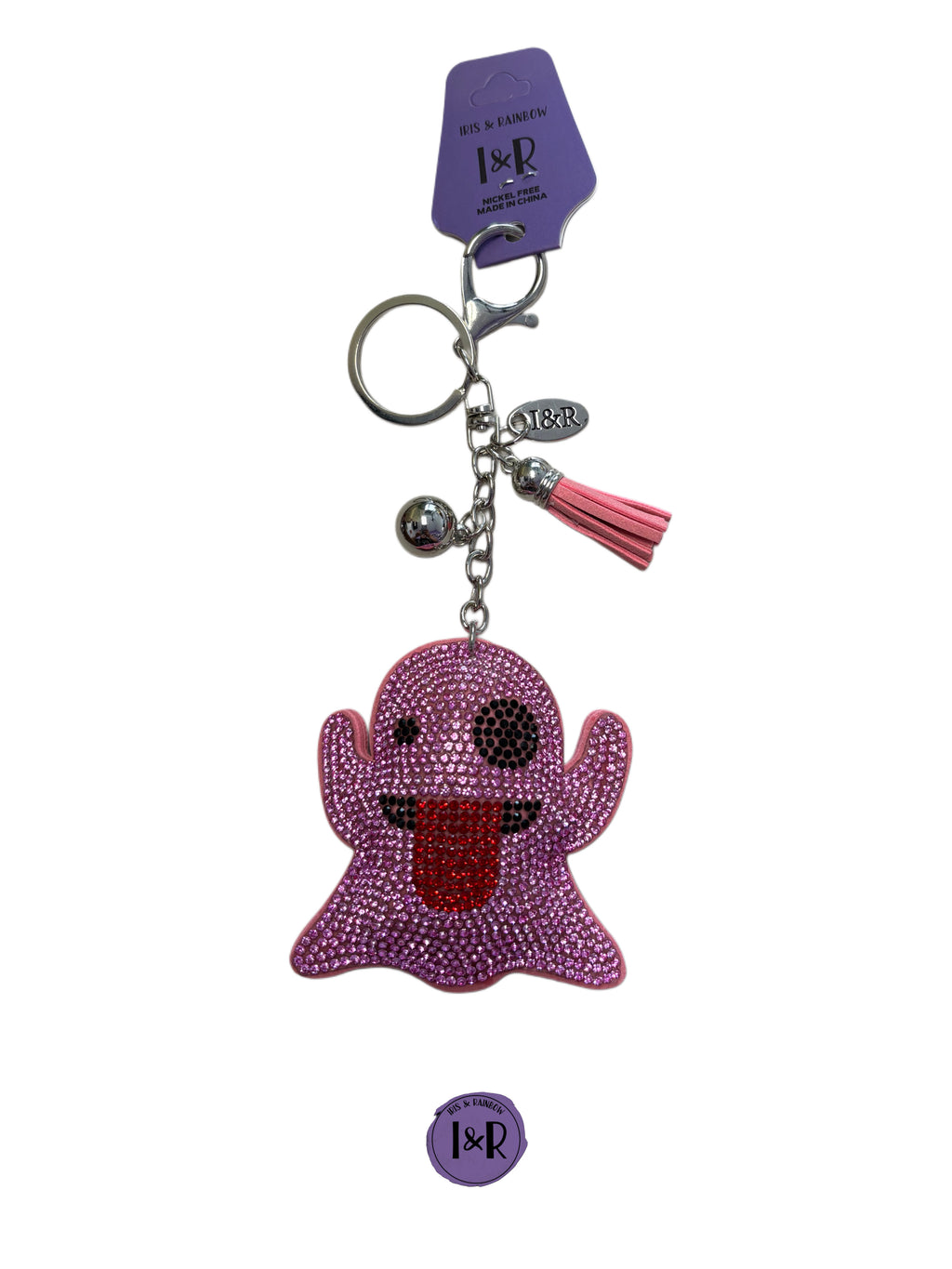 Decorative Iris Keychain Charm - (#C09) By Iris & Rainbow