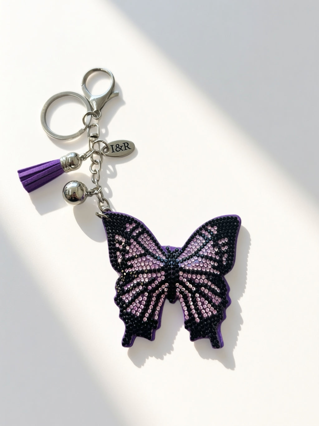 Decorative Iris Keychain Charm - (#C09) By Iris & Rainbow