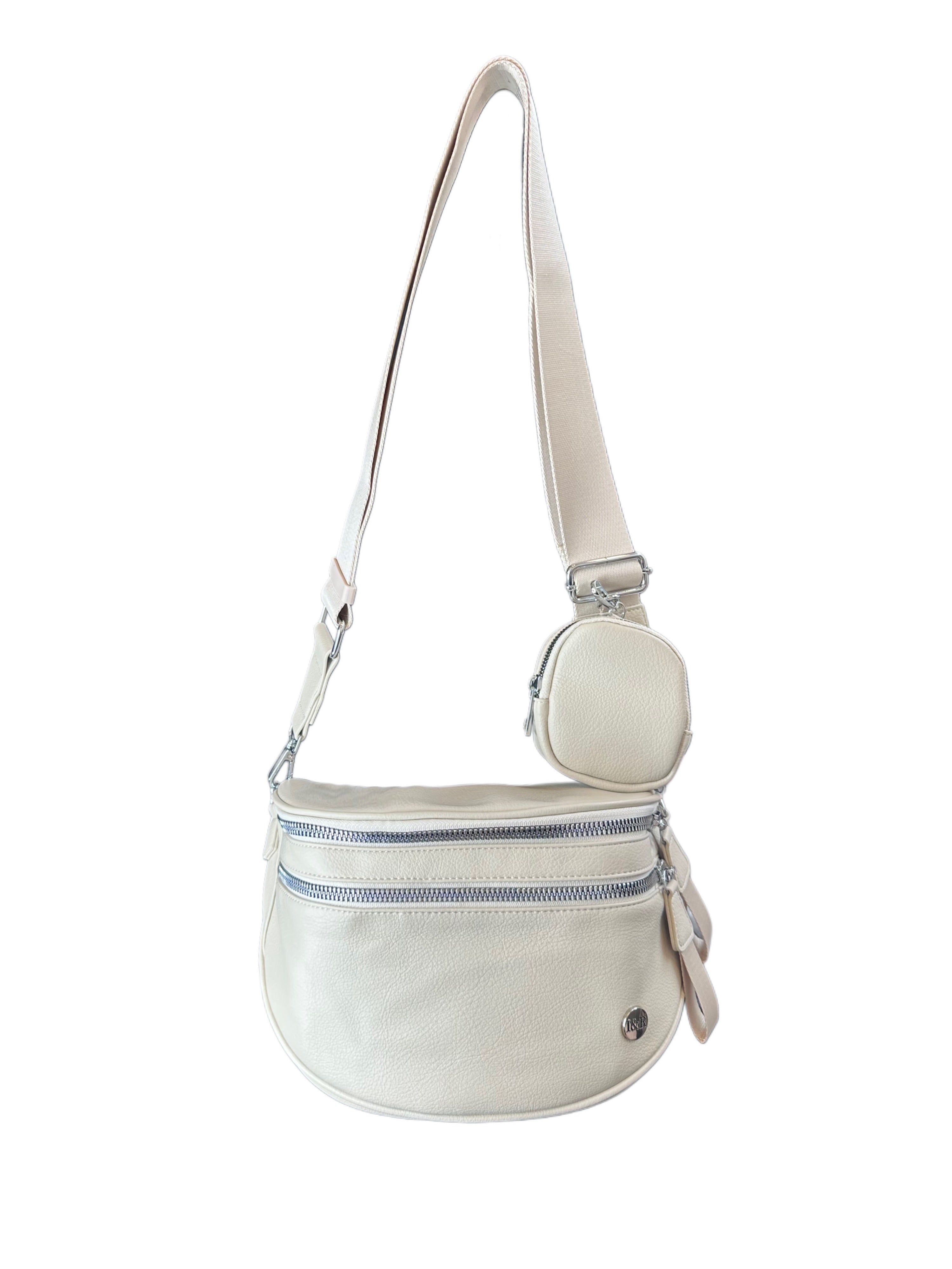 Iris June Best Version Faux Leather Bag (#8063) Detachable Strap