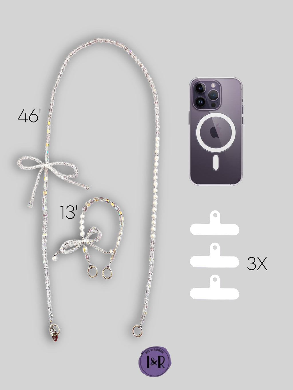 The Iris Oh So Pretty Utility Link/Strap (#A3794) By Iris & Rainbow