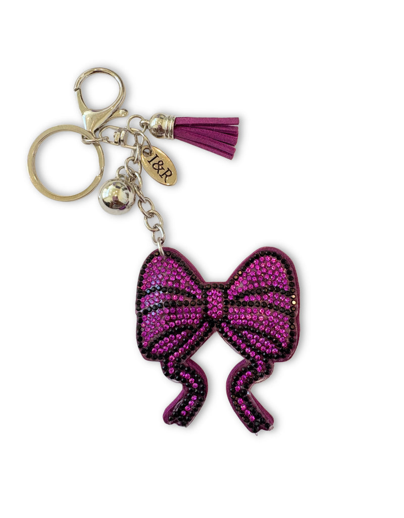 Decorative Iris Keychain Charm (#C09)