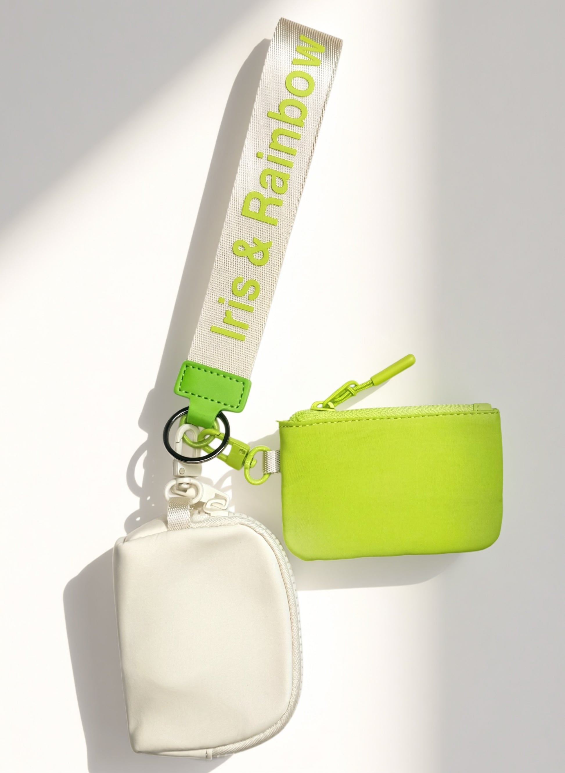 The Iris Pouch Wristlet (#8049-2) Trendy Minimalist Purse - By Iris & Rainbow