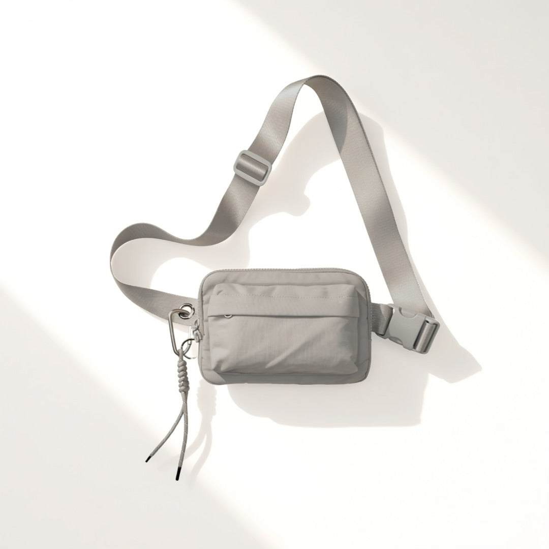 Iris Multi Pockets Crossbody Bag with Keychain (#12123) - By Iris & Rainbow