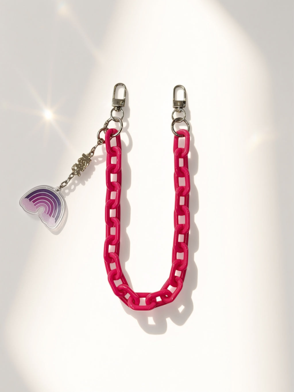 Iris Accessory Acrylic Chain For Bags and Wallets (#A3792) Fashionable Chain Strap - By Iris & Rainbow