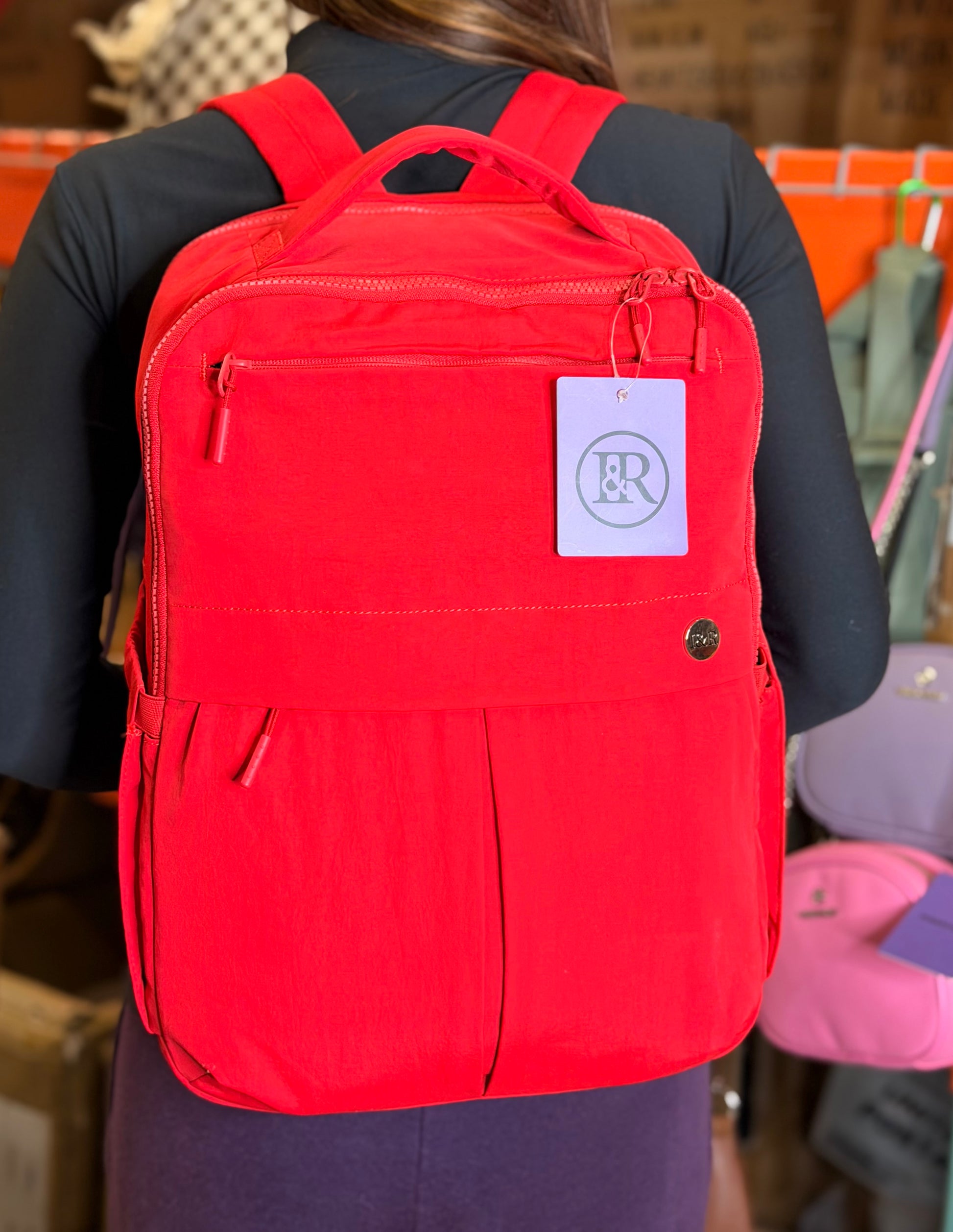 The Iris Backpack (#9012) Expandable Unisex Backpack - By Iris & Rainbow