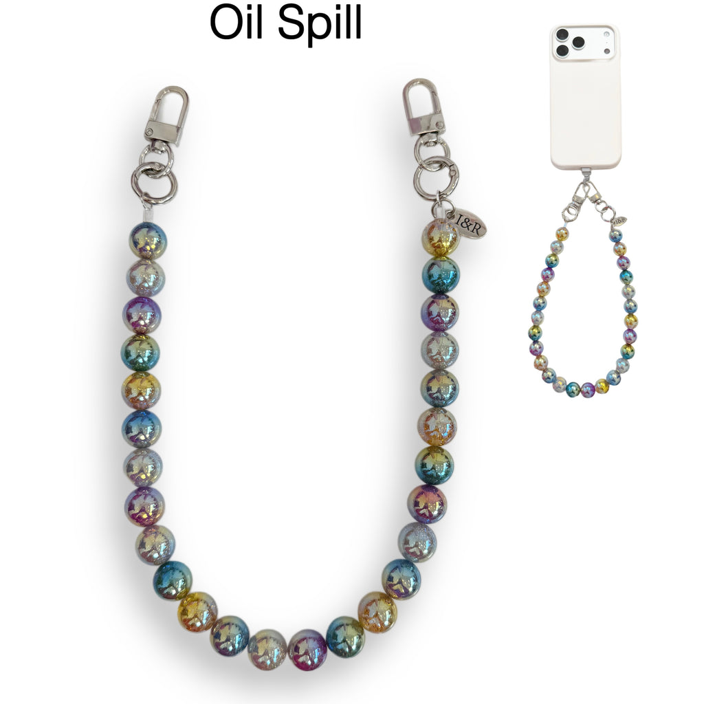 Iris Accessory Beaded Chain (#A3791) For Bags, Phones and Wallets By Iris & Rainbow