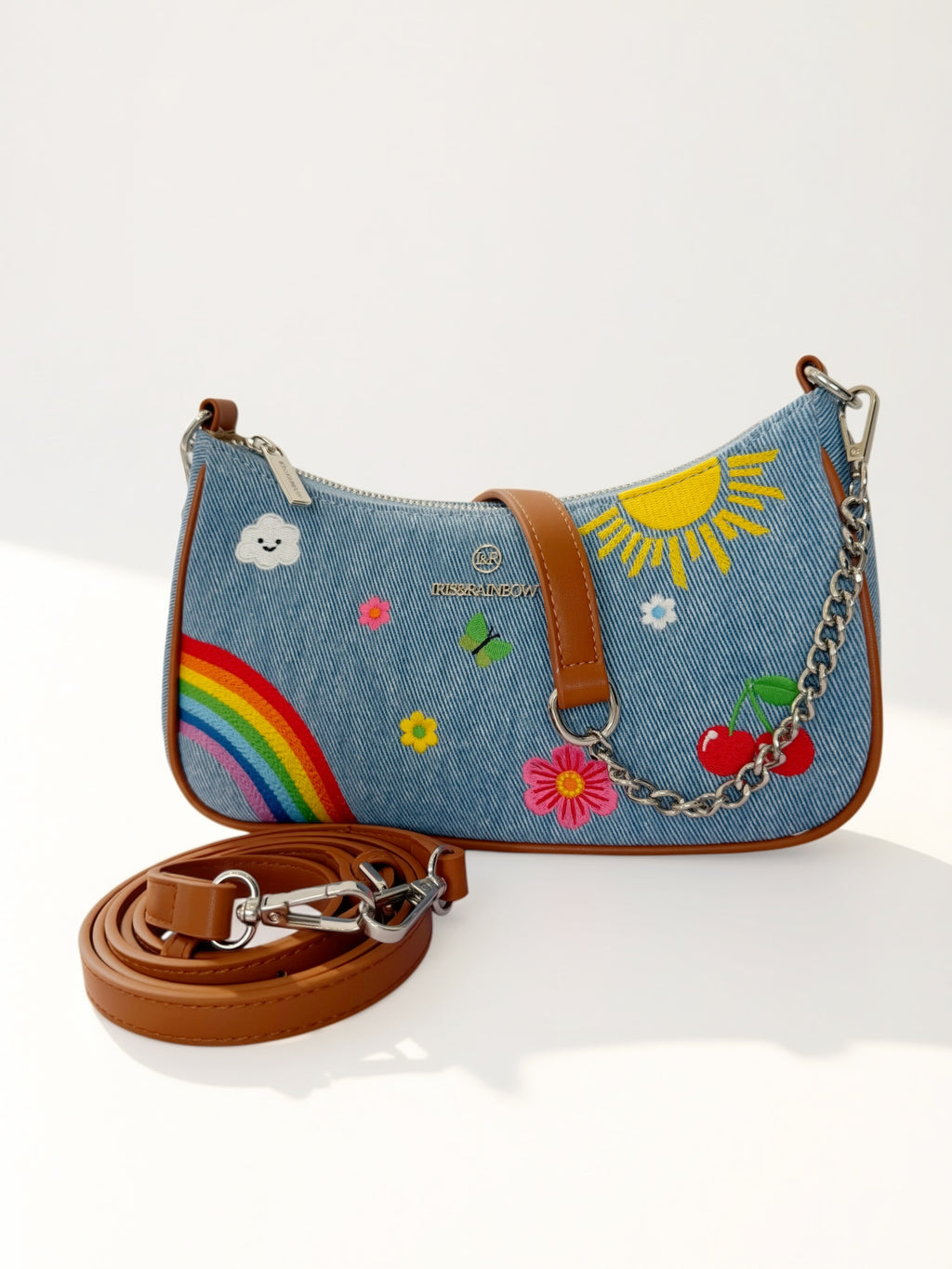 The Iris Full Of Joy Bag (#2009) Practical Cute Everyday Bag - By Iris & Rainbow