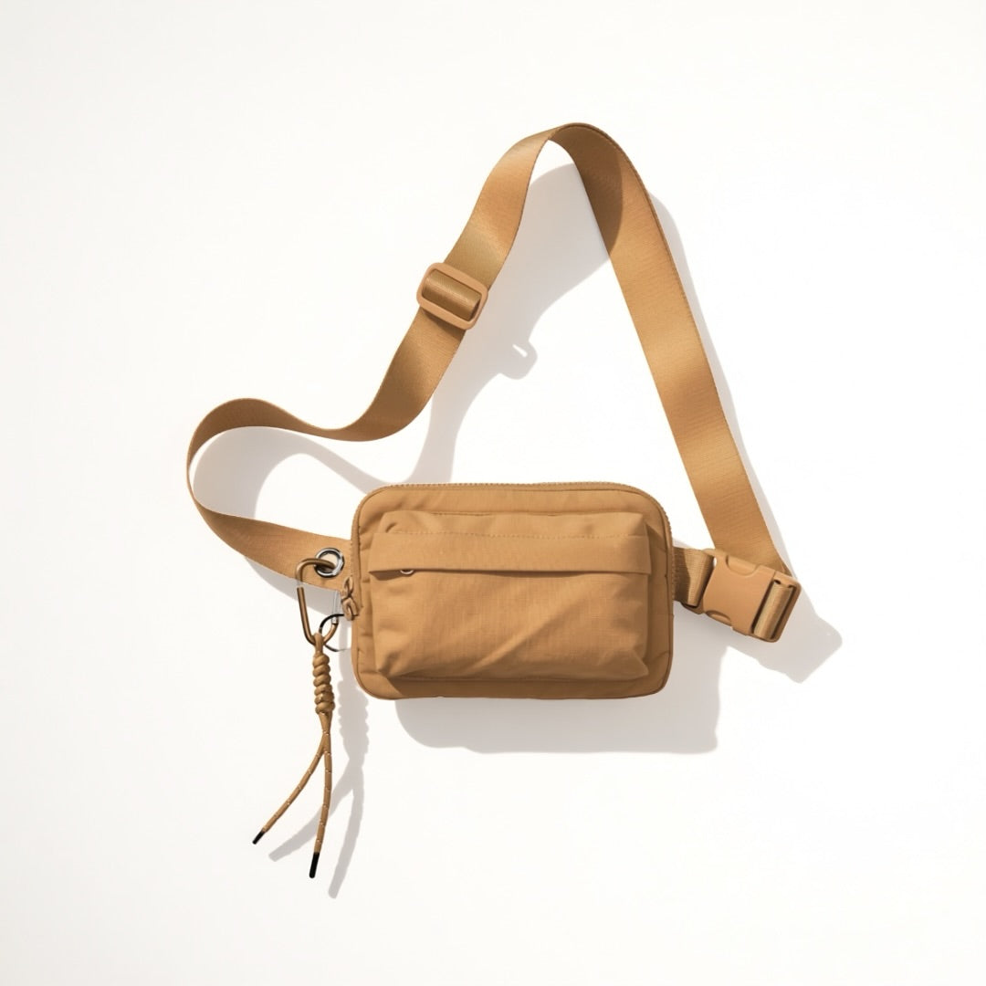 Iris Multi Pockets Crossbody Bag with Keychain (#12123) - By Iris & Rainbow