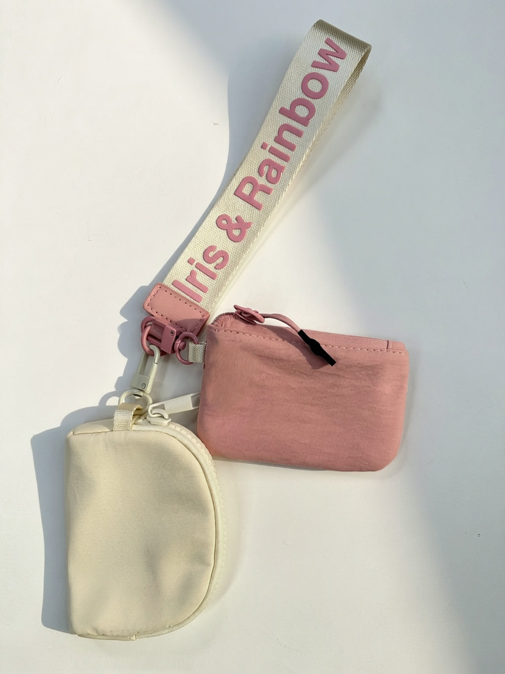 The Iris Pouch Wristlet (#8049-2) Trendy Minimalist Purse - By Iris & Rainbow