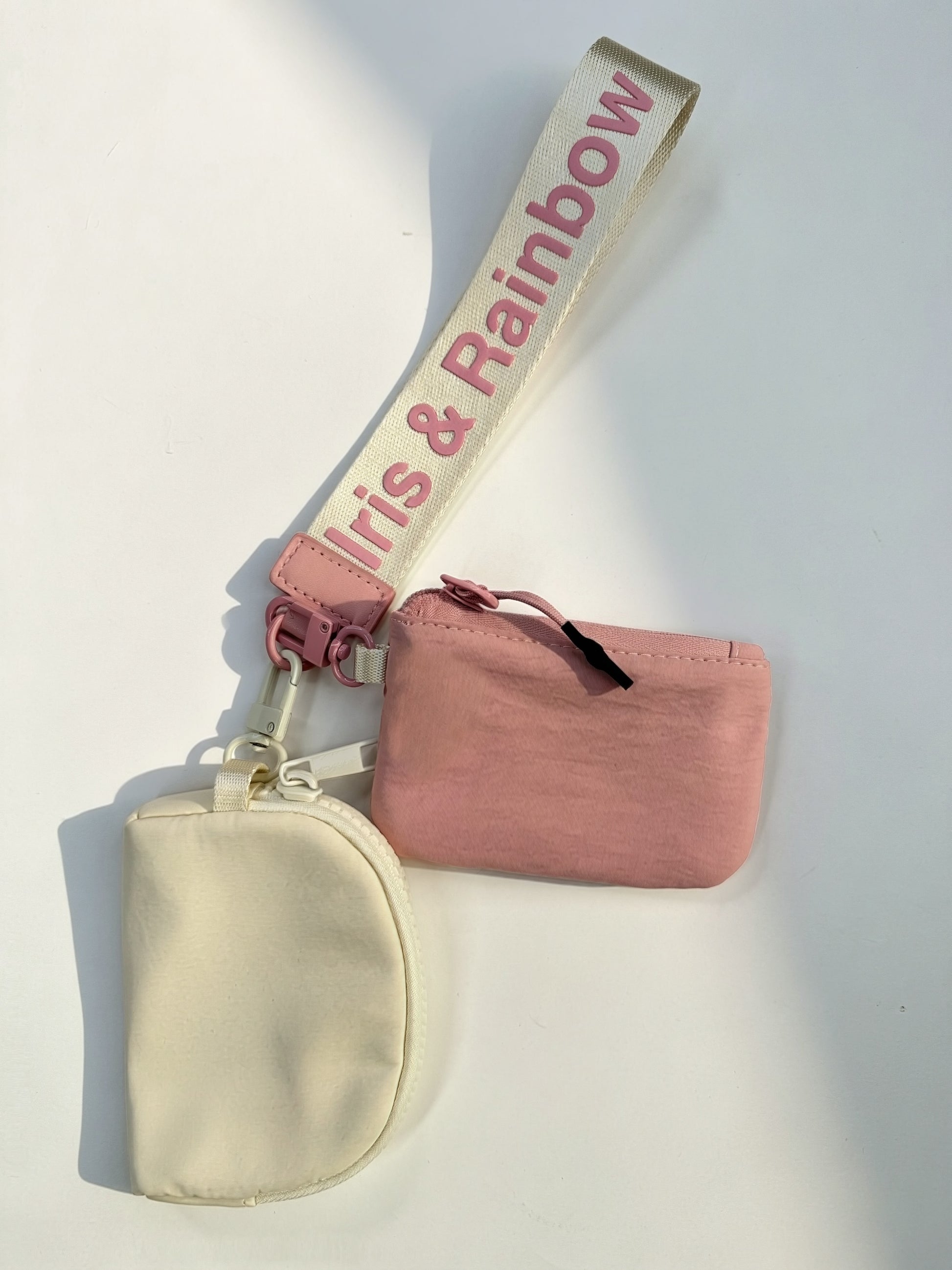 The Iris Pouch Wristlet (#8049-2) Trendy Minimalist Purse - By Iris & Rainbow