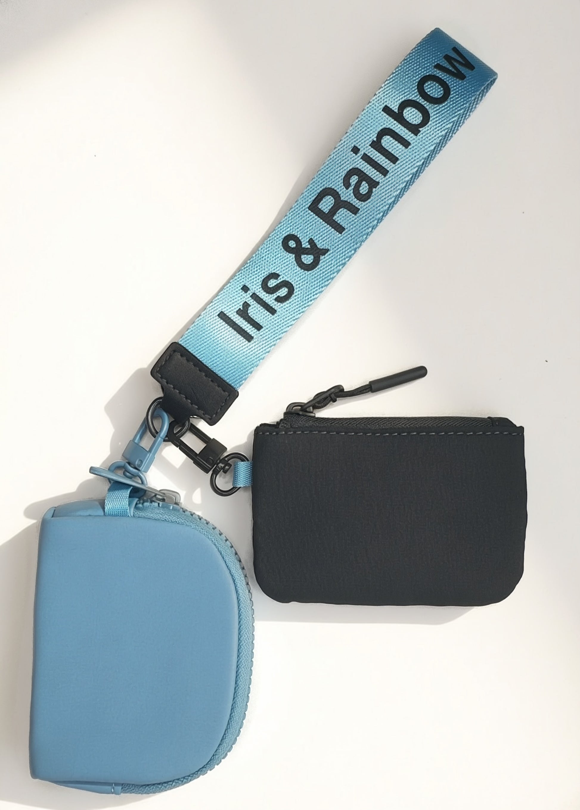 The Iris Pouch Wristlet (#8049-2) Trendy Minimalist Purse - By Iris & Rainbow