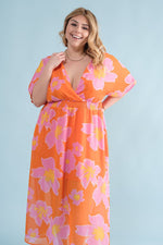 P686 Summer Vibes Floral Maxi Dress