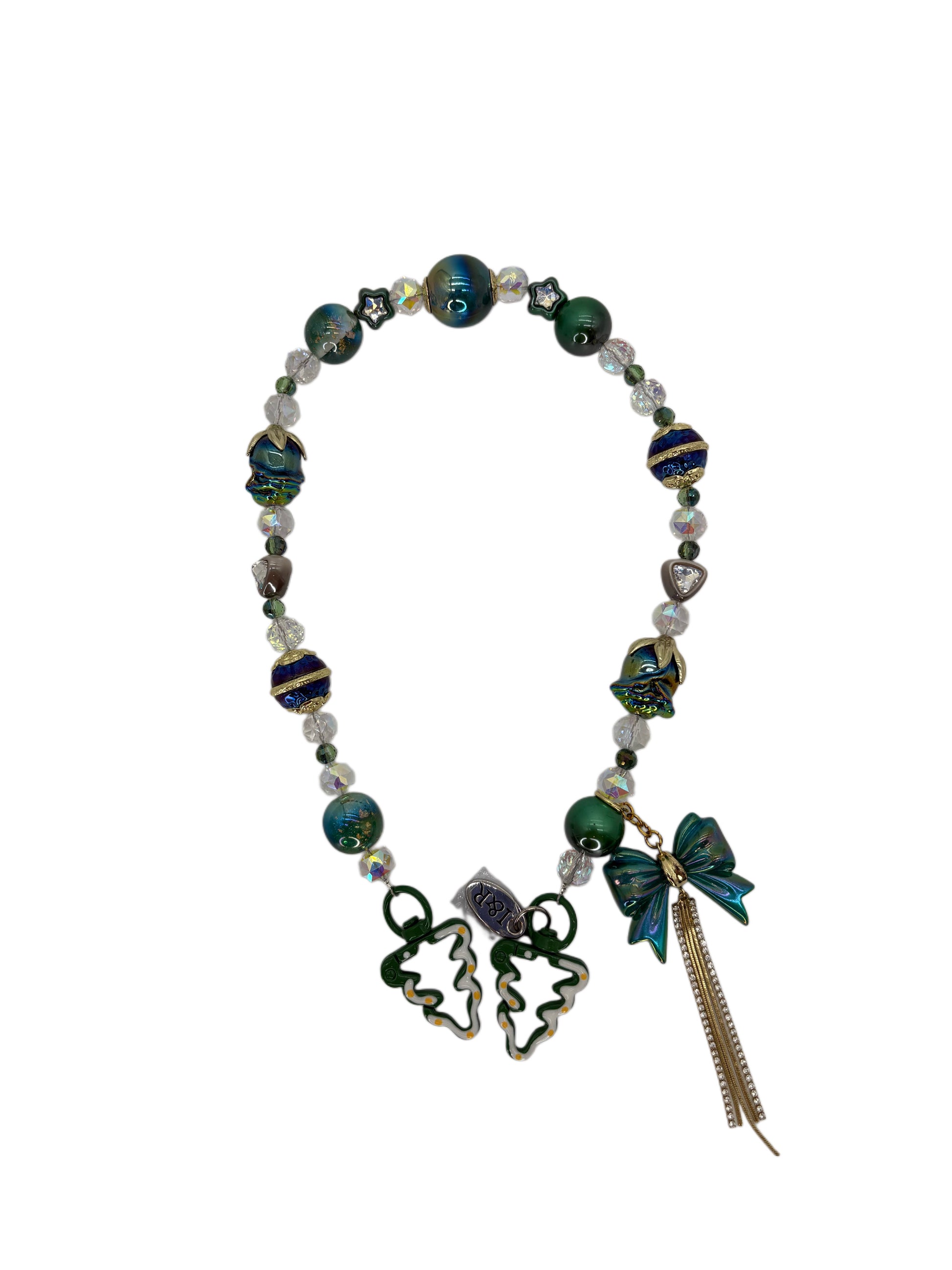 Iris Accessory Beaded Chain  For Bags, Phones and Wallets (#A3791) By Iris & Rainbow