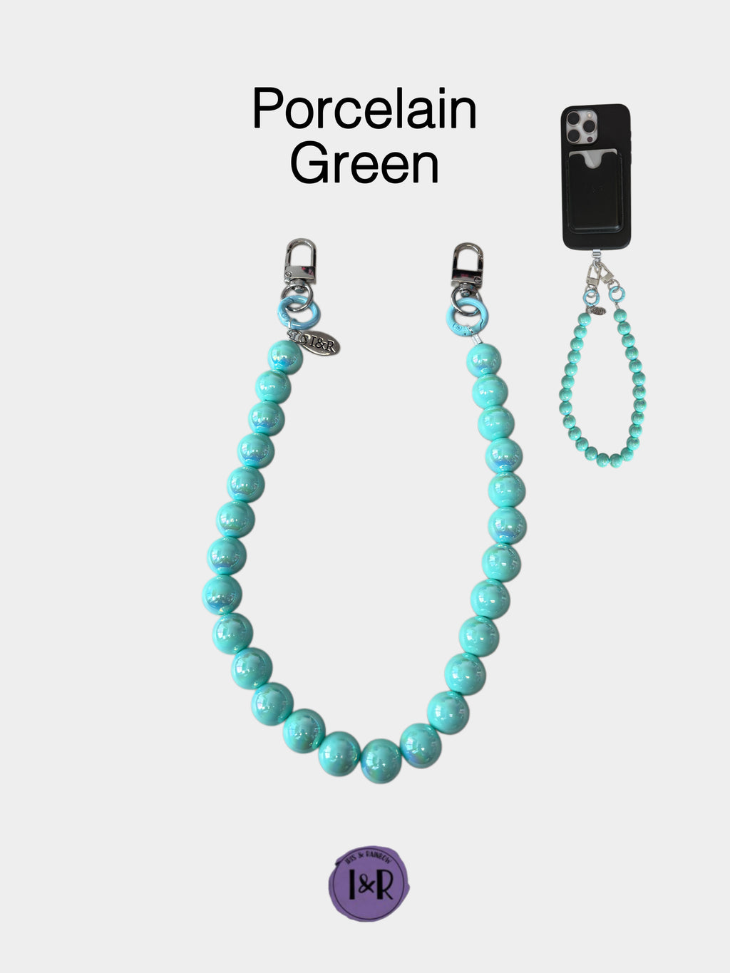 Iris Accessory Beaded Chain  For Bags, Phones and Wallets (#A3791) By Iris & Rainbow