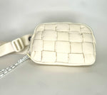 Quilted Iris Crossbody Bag