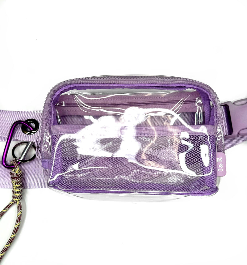 New Iris Clear Crossbody Bag