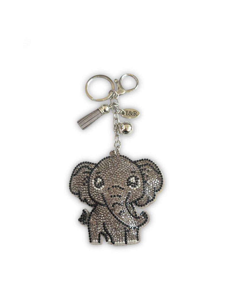 Decorative Iris Keychain Charm (#C09)