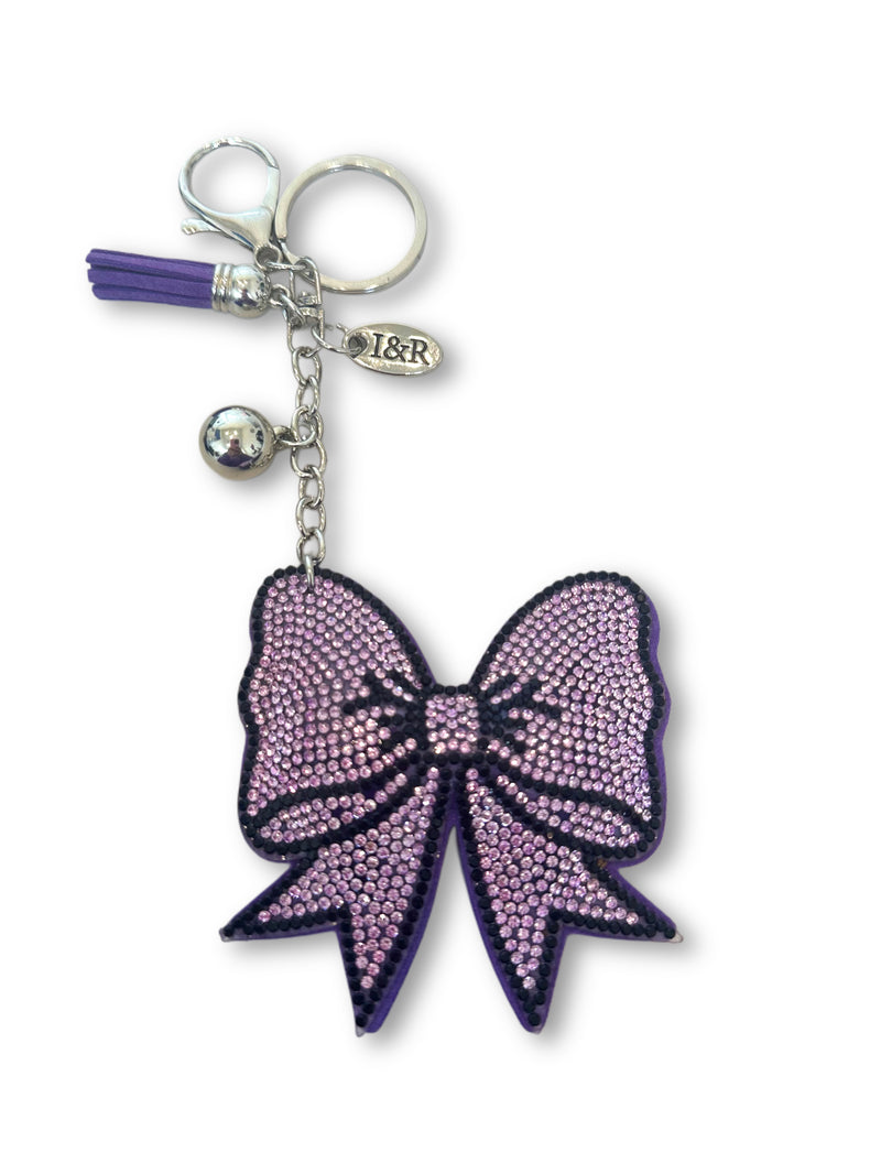 Decorative Iris Keychain Charm (#C09)