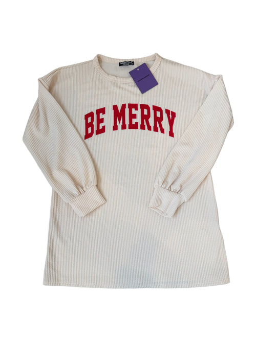 #P904 Puff Sleeve Solid Ribbed Top