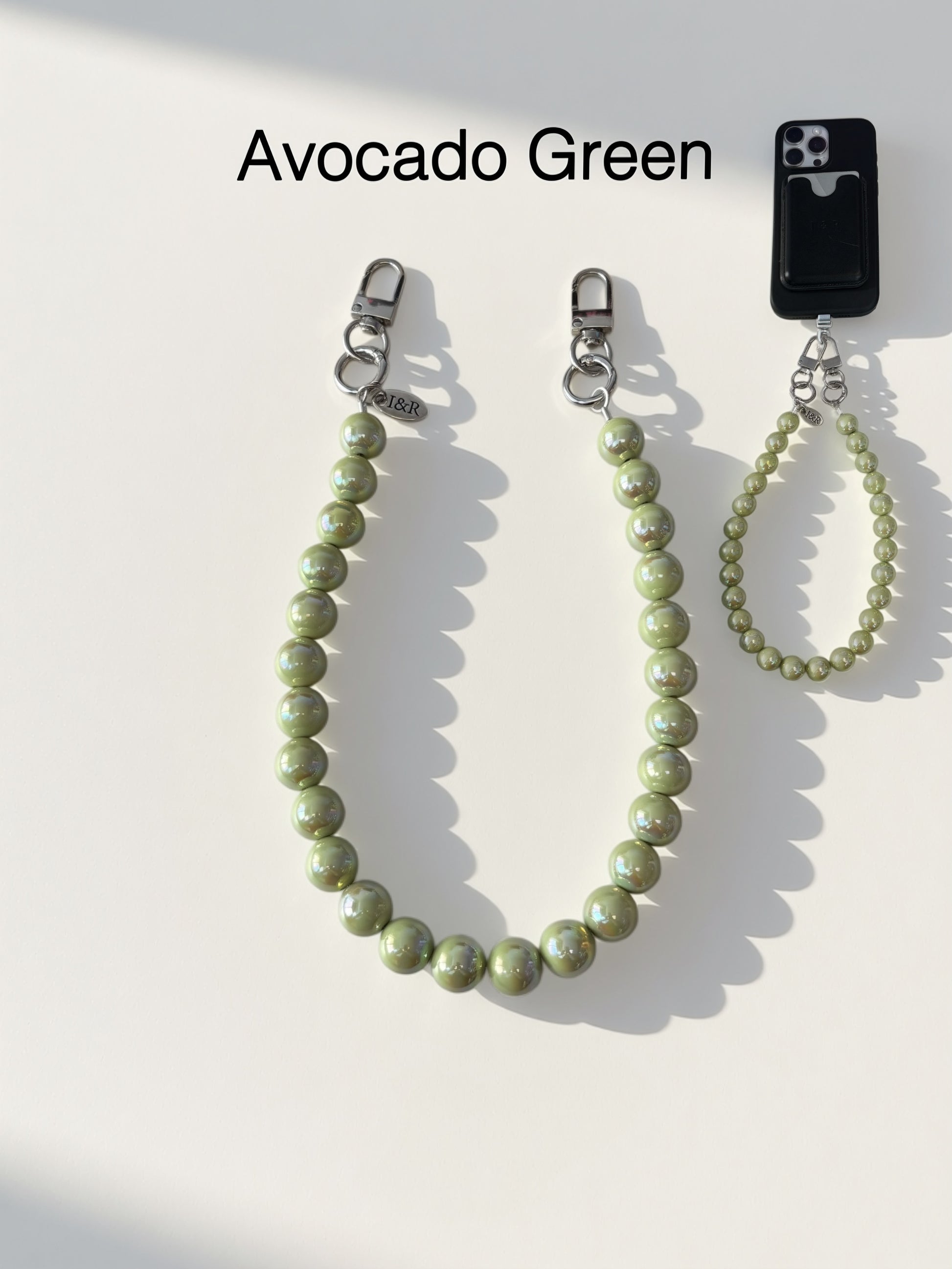 Iris Accessory Beaded Chain (#A3791) For Bags, Phones and Wallets By Iris & Rainbow