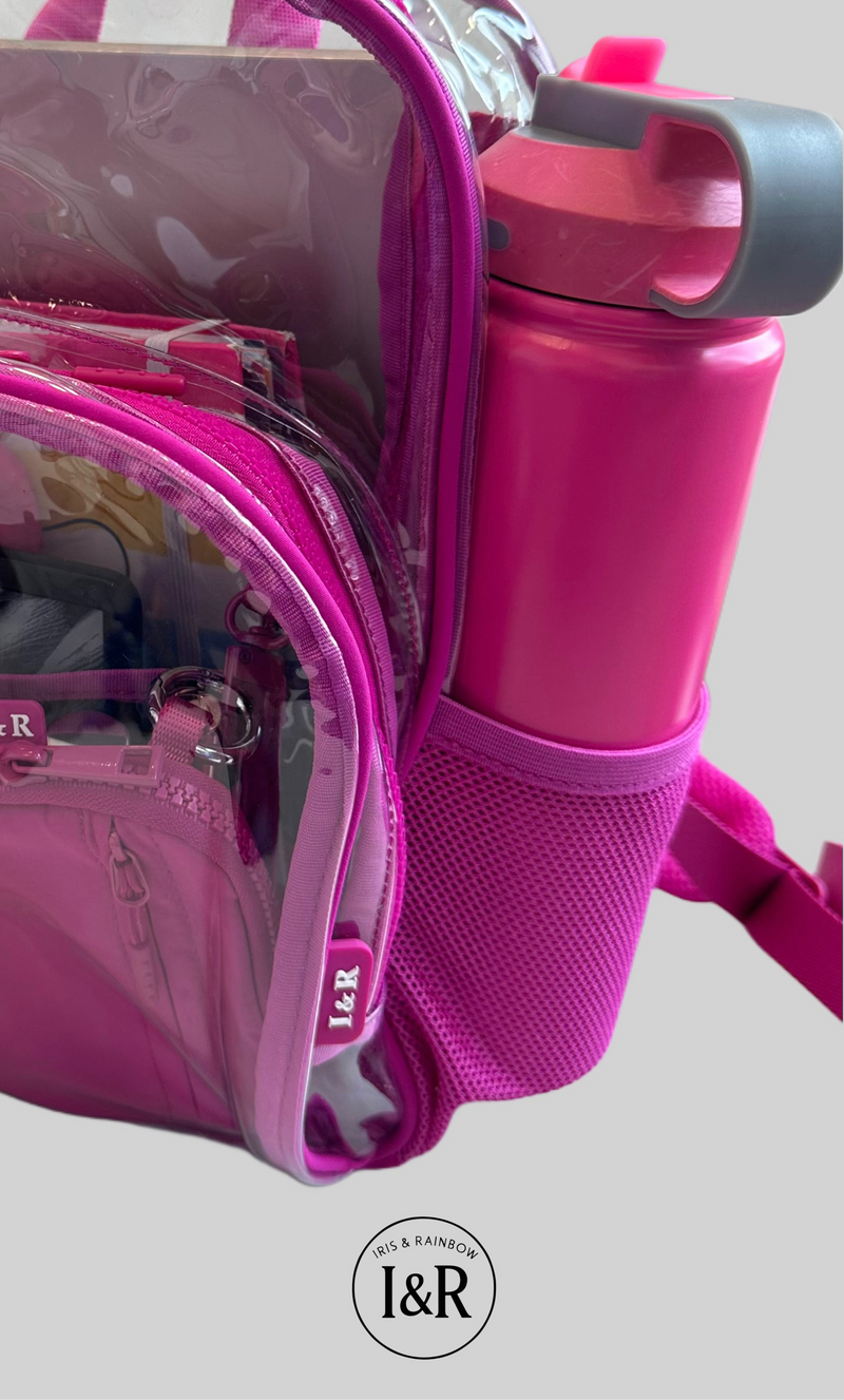 The Iris Made Perfect Clear Backpack (#9117) - By Iris & Rainbow