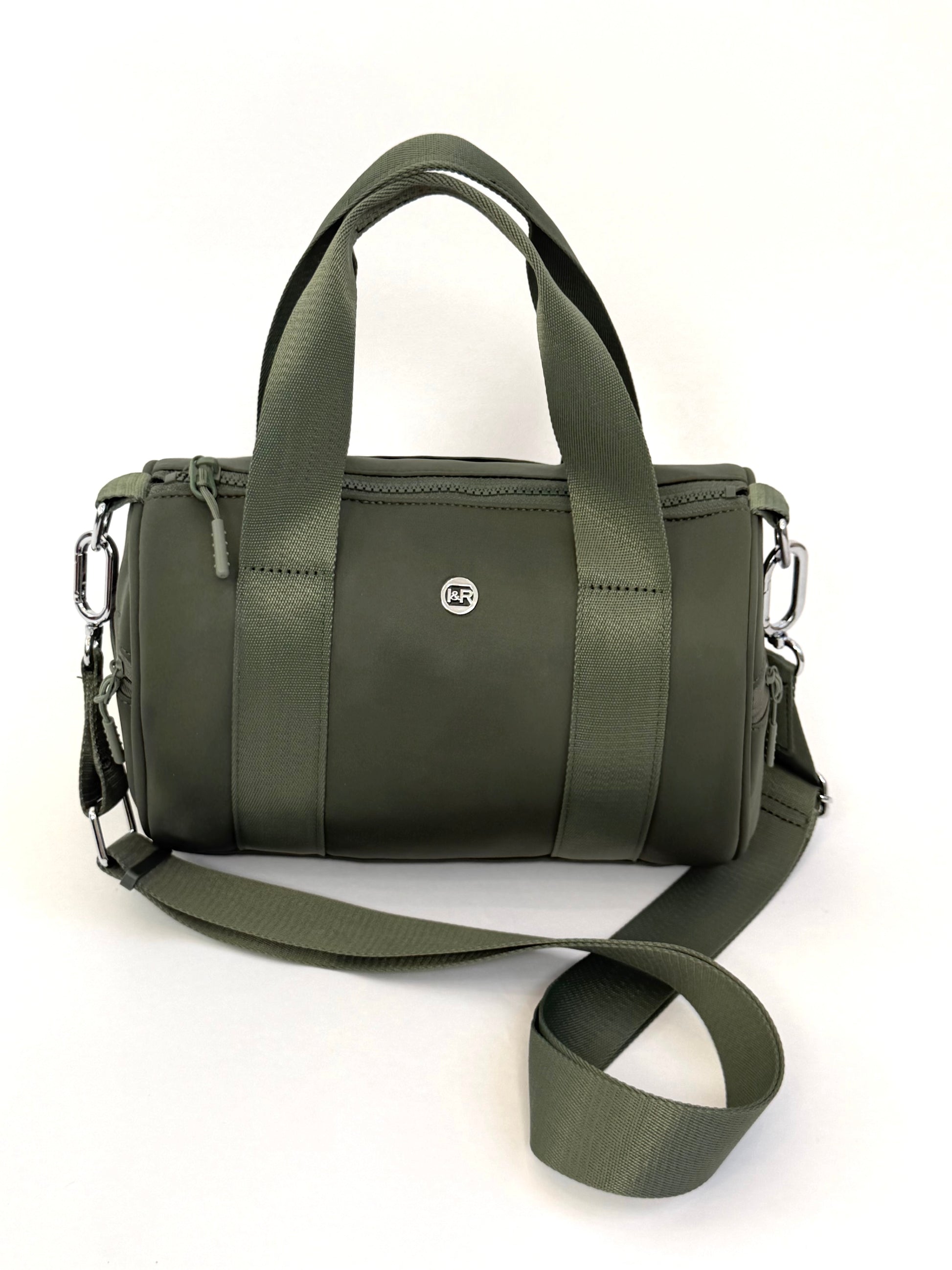 The Tiny Iris Duffle Bag (#8096) Handy Carry Luggage - By Iris & Rainbow