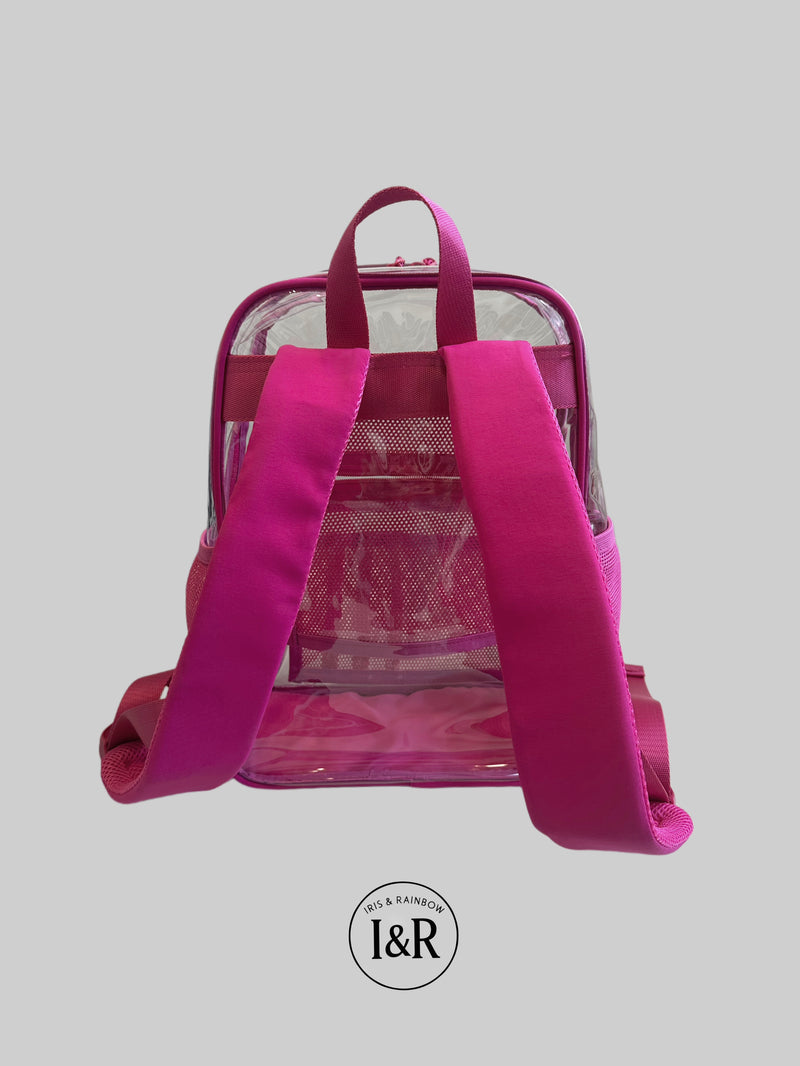 The Iris Made Perfect Clear Backpack (#9117) - By Iris & Rainbow