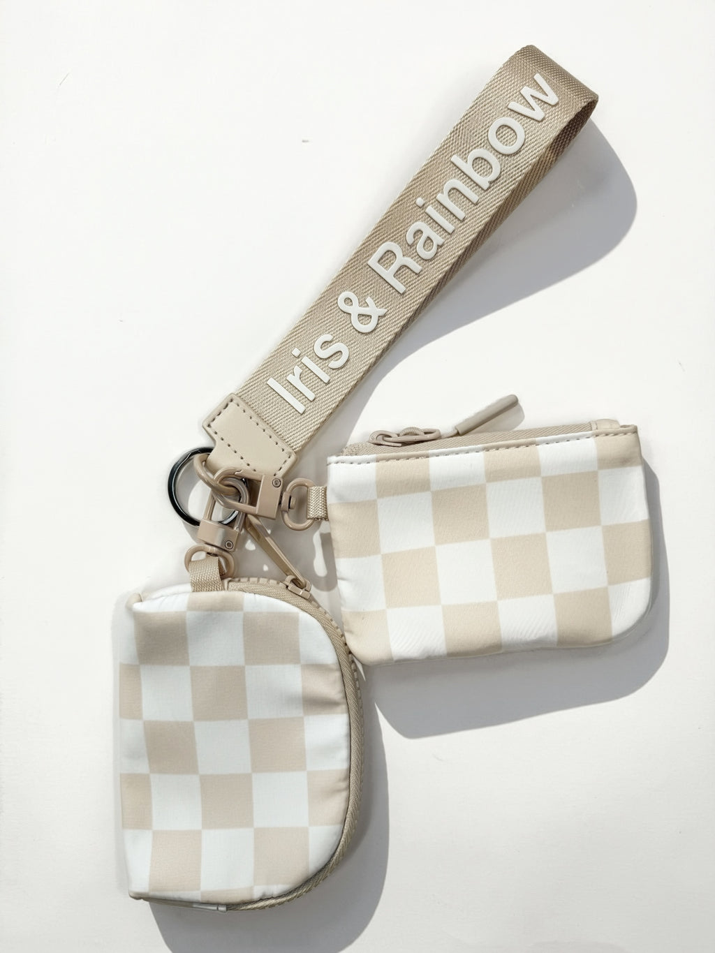 The Iris Pouch Wristlet (#8049-2) Trendy Minimalist Purse - By Iris & Rainbow