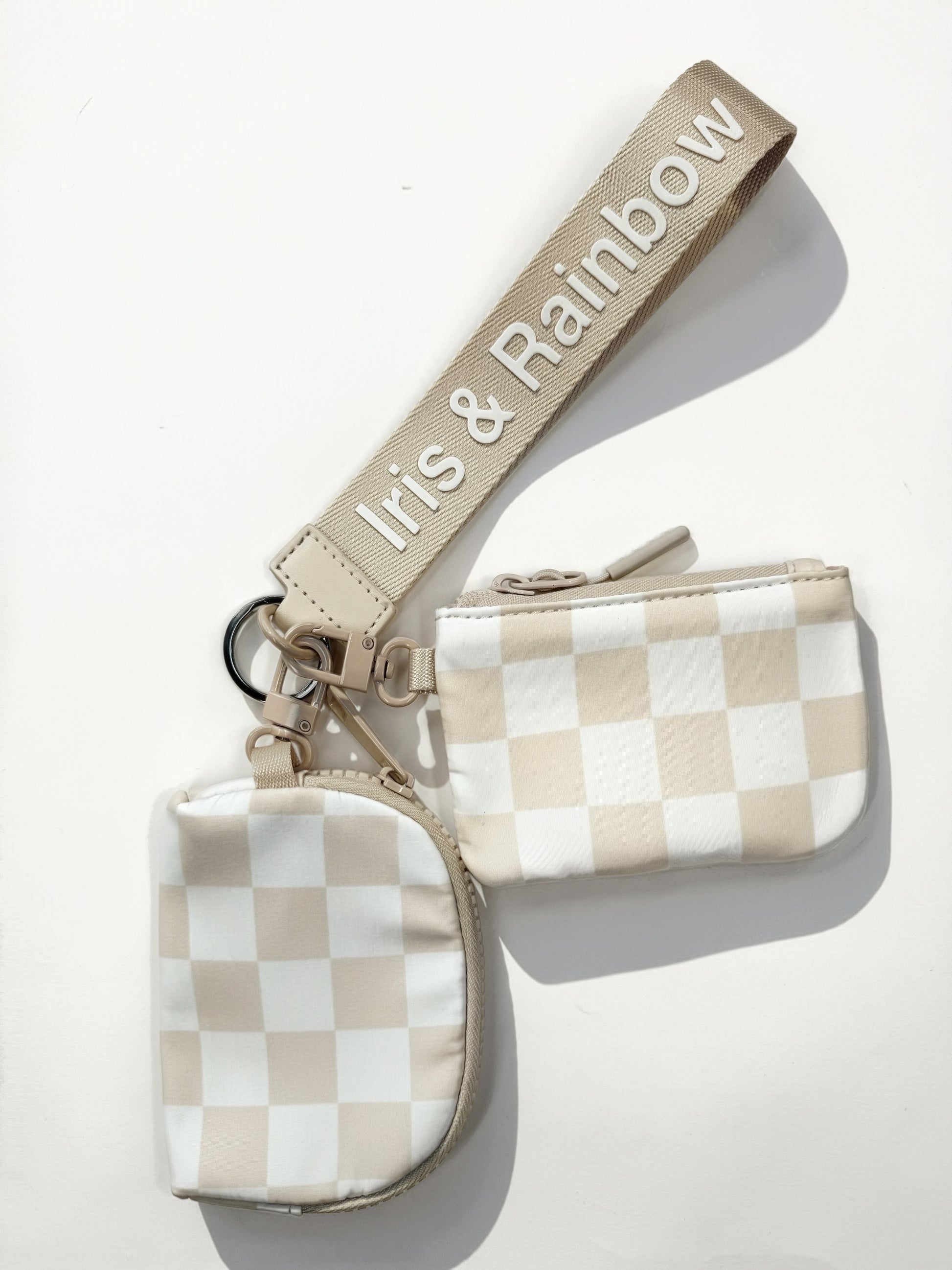 The Iris Pouch Wristlet (#8049-2) Trendy Minimalist Purse - By Iris & Rainbow