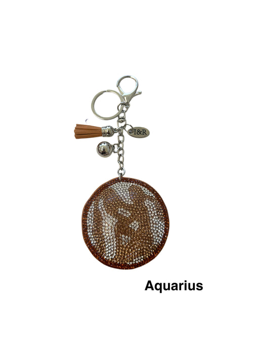 Iris Zodiac Signs Charms -  Decorative and Creative Accessories (#C09-2) By Iris & Rainbow