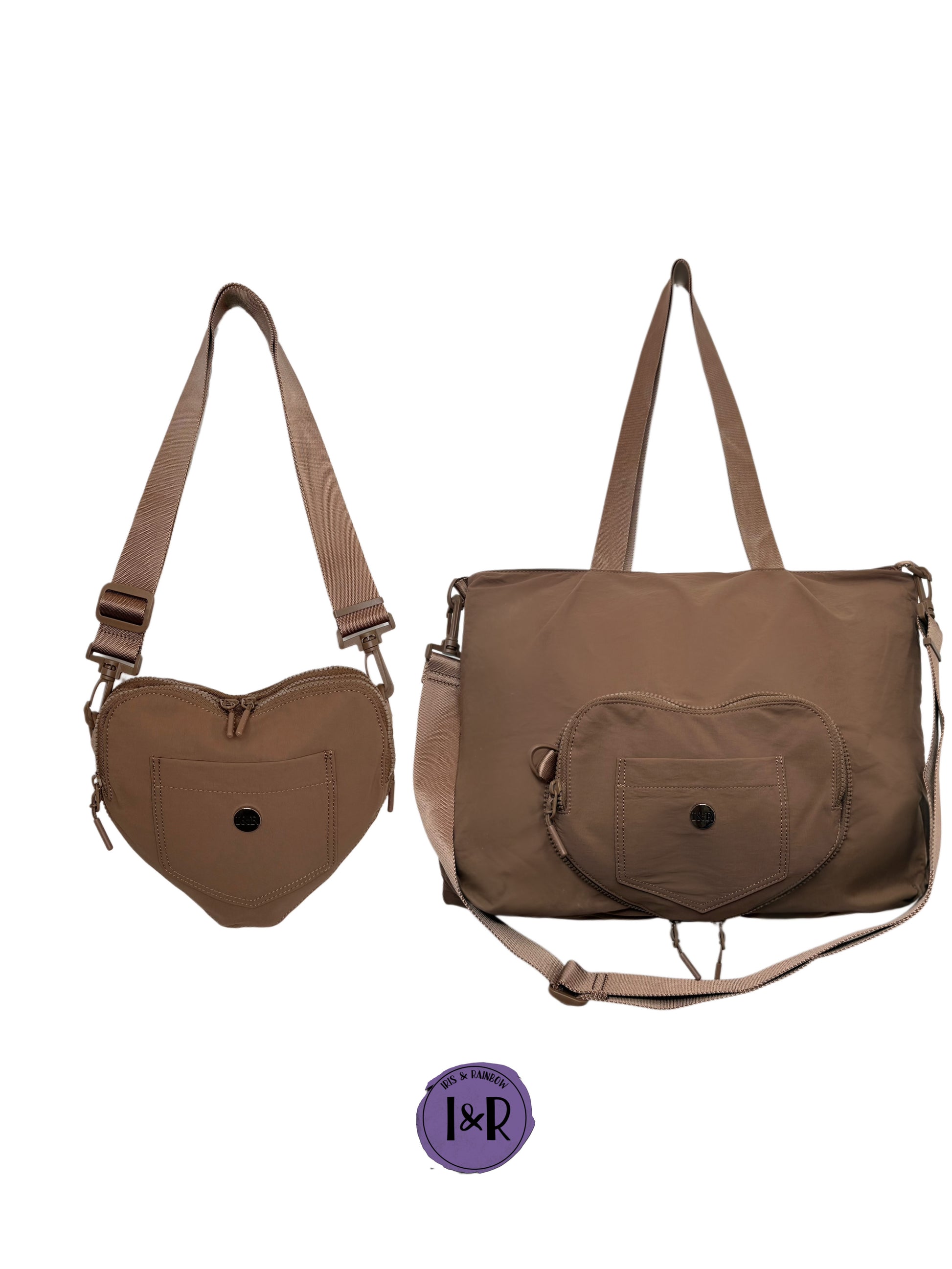 The Iris Flex Sling/Tote Bag (#2026) Fashionable Bag - By Iris & Rainbow