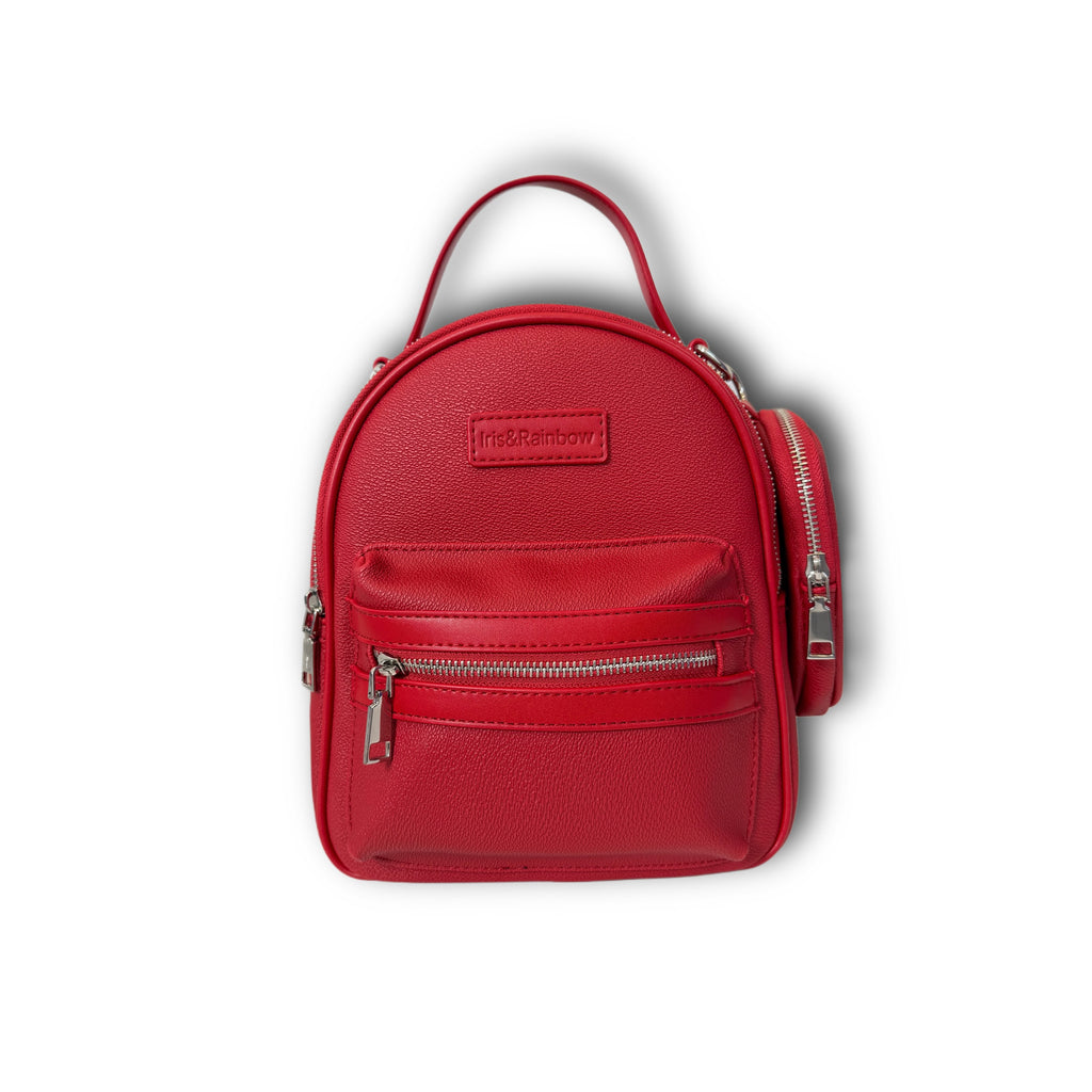 The Iris Street Chic Mini Backpack Faux Leather (#9010) By Iris & Rainbow