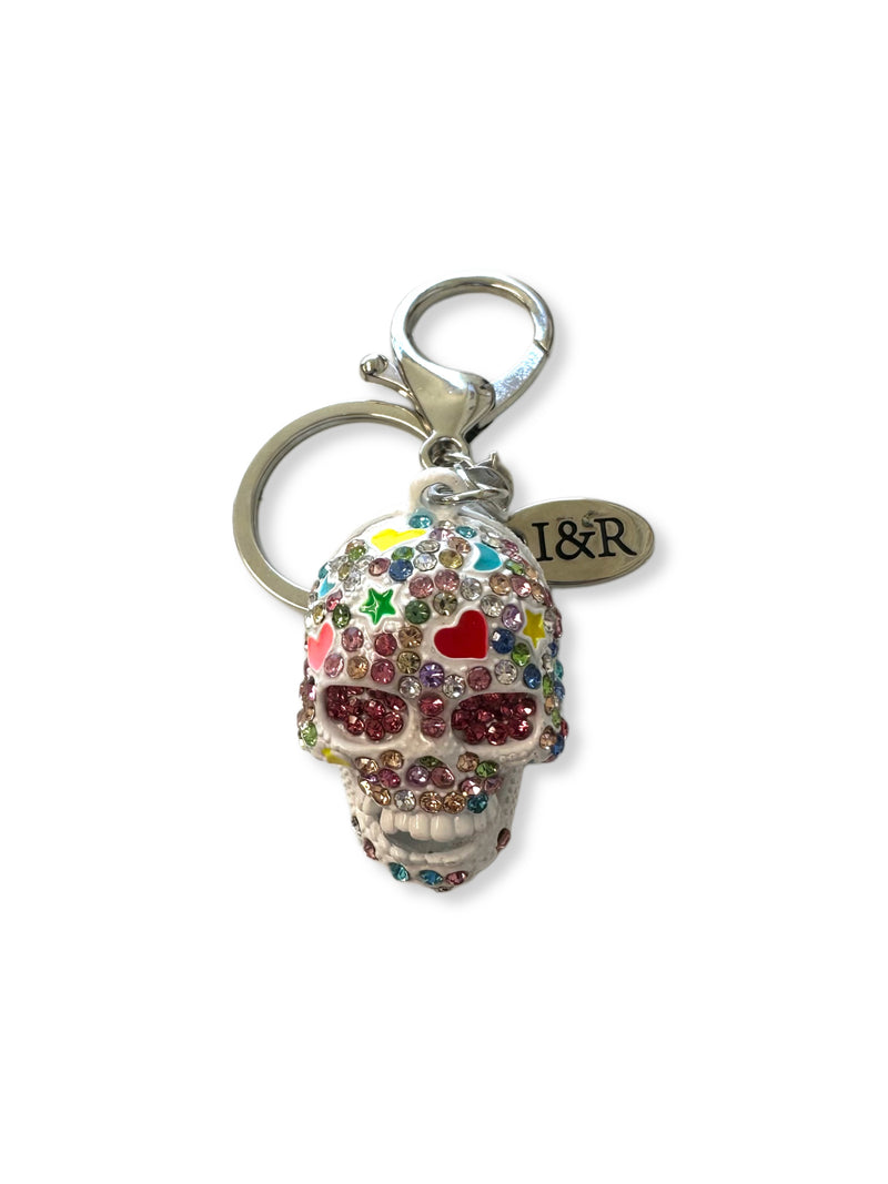 Iris Skull Bling Charm (#C036) By Iris & Rainbow