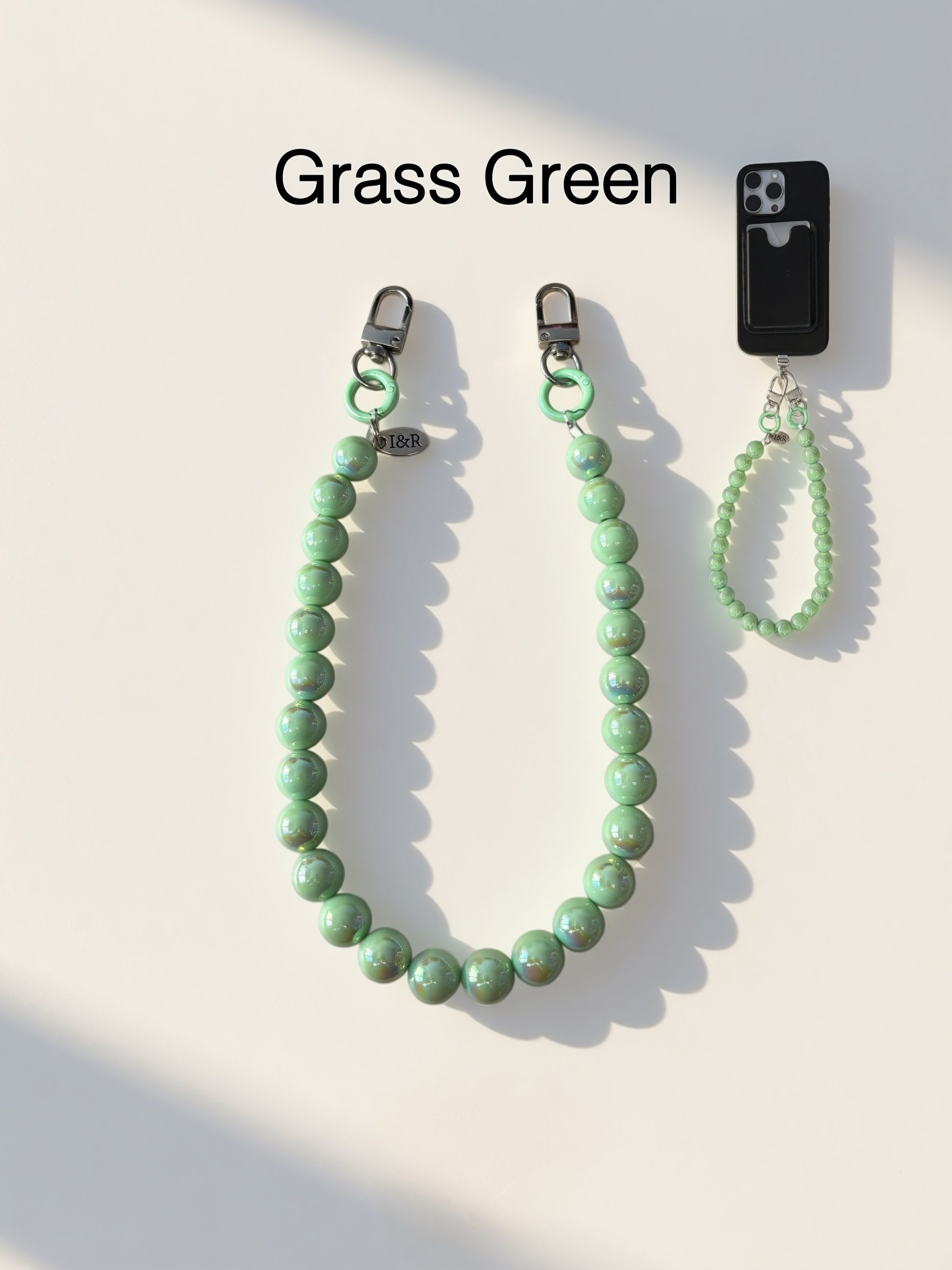 Iris Accessory Beaded Chain (#A3791) For Bags, Phones and Wallets By Iris & Rainbow