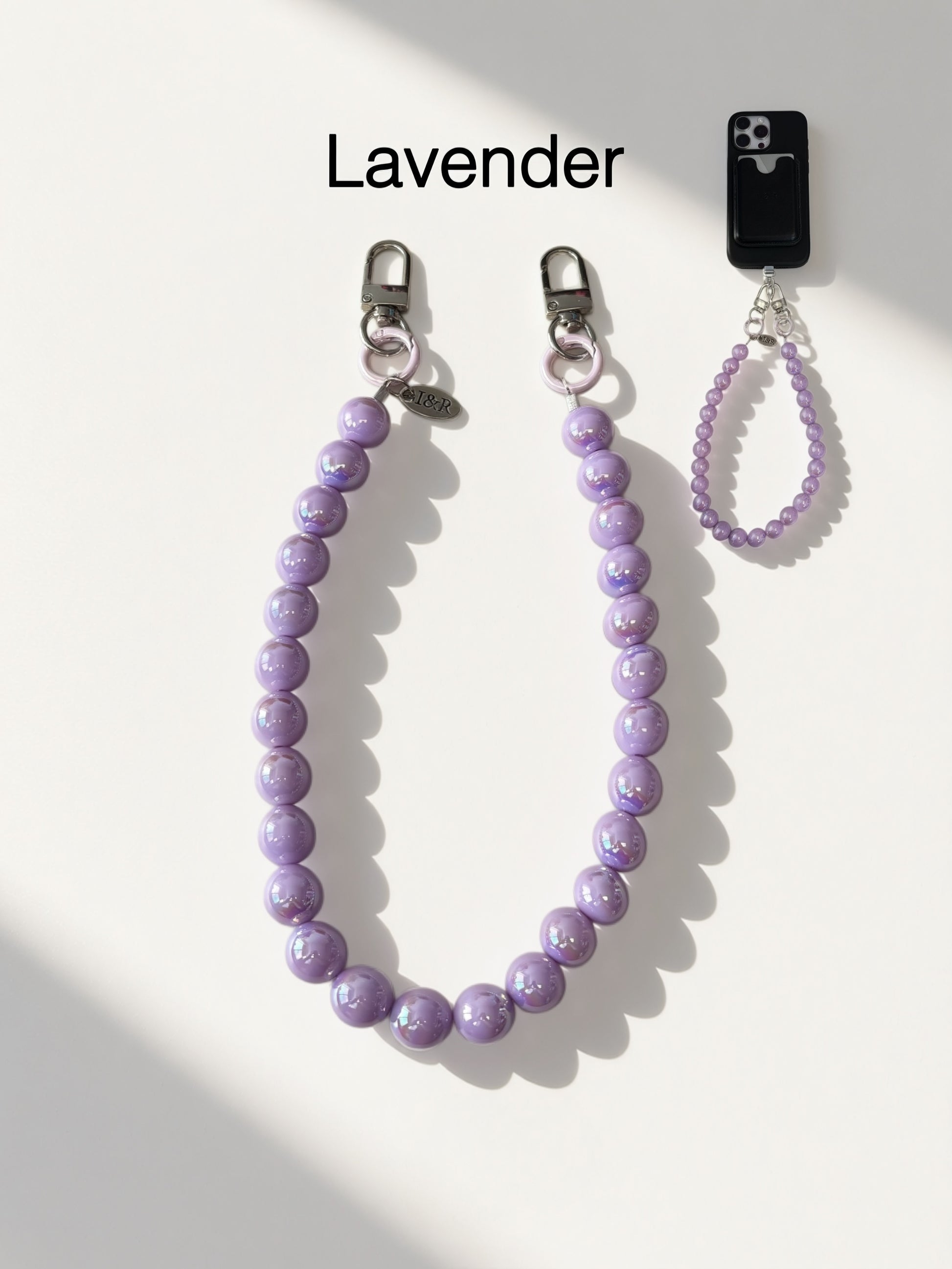 Iris Accessory Beaded Chain (#A3791) For Bags, Phones and Wallets By Iris & Rainbow
