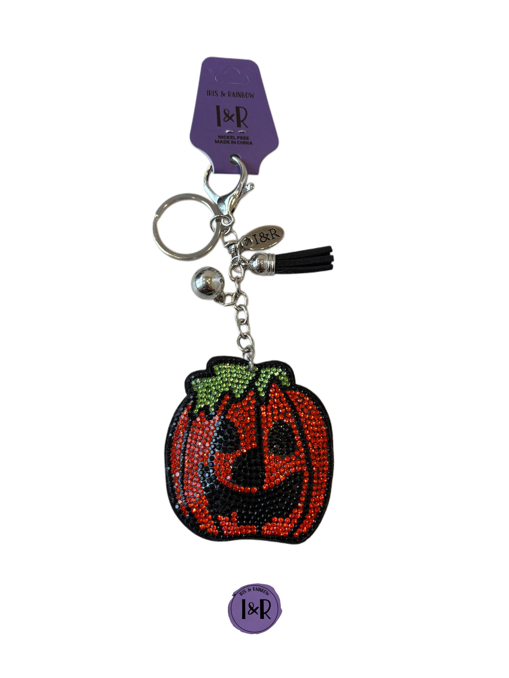Decorative Iris Keychain Charm - (#C09) By Iris & Rainbow