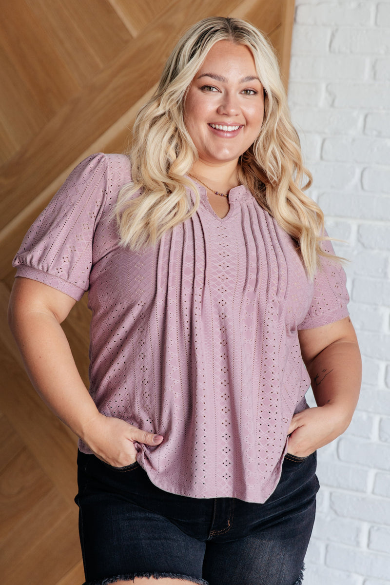 Best Chance Pleat Front Blouse