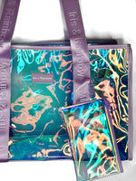 Iridescent Iris Bag