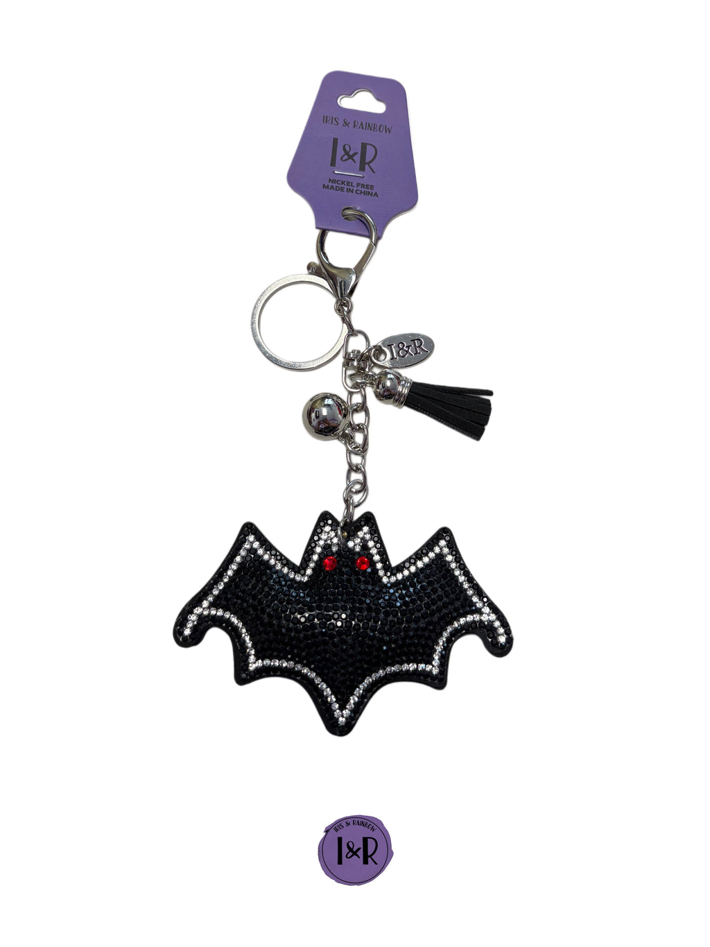 Decorative Iris Keychain Charm - (#C09) By Iris & Rainbow